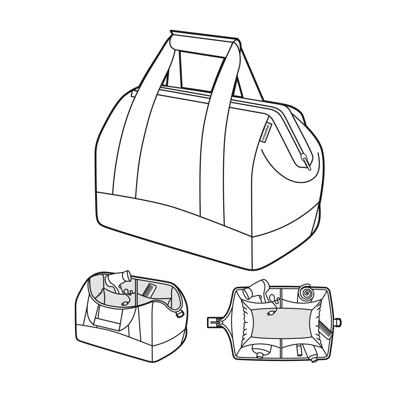 Reisenthel Kids Allrounder M cats and dogs rose Reisenthel Kids Allrounder M cats and dogs rose