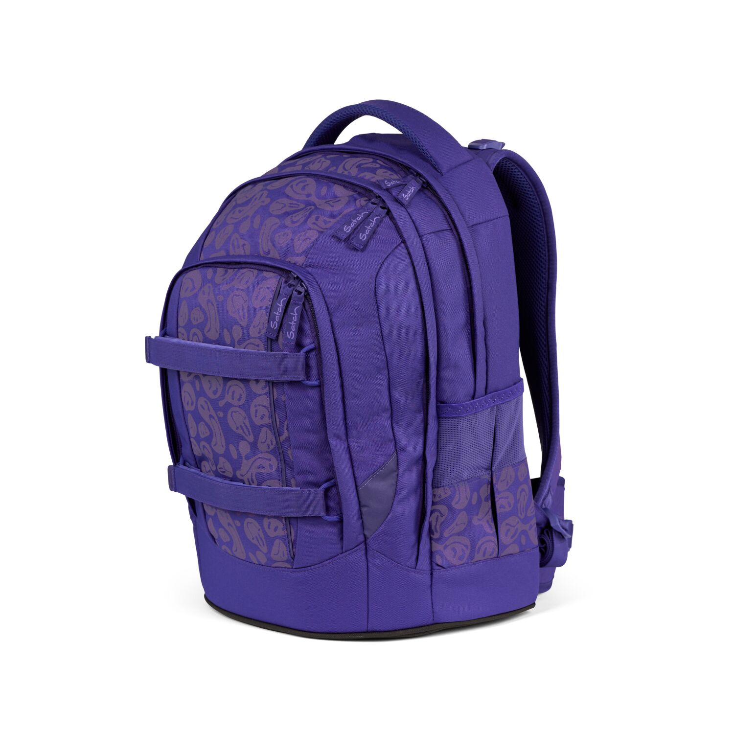 satch pack Schulrucksack Bright Faces-Reflective Style