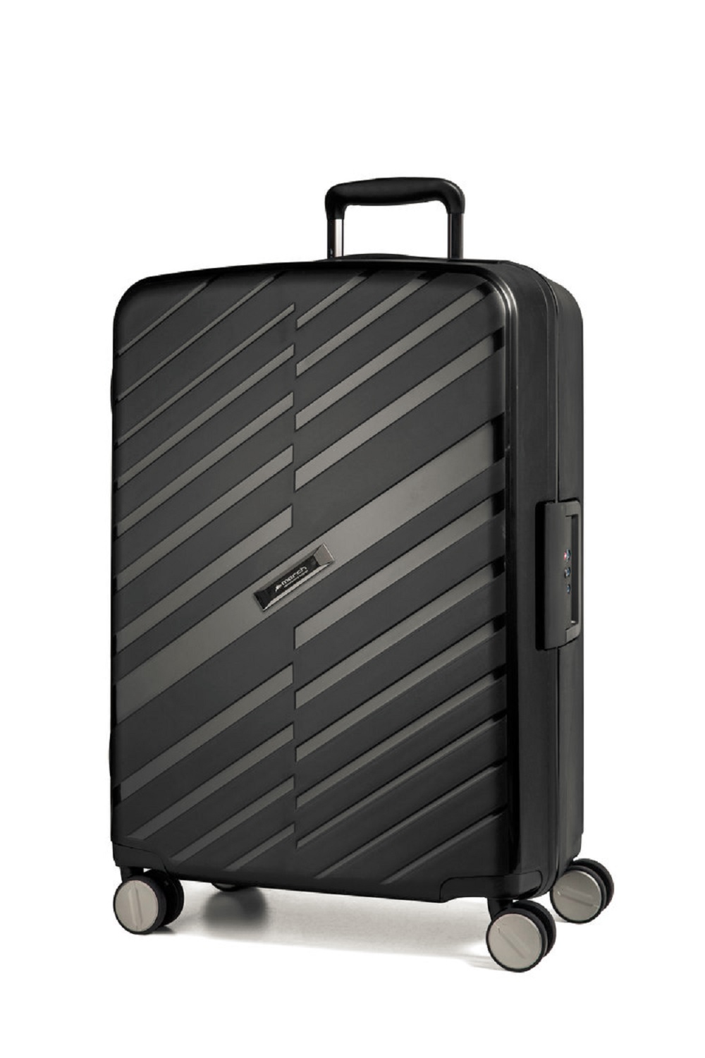 March bon voyage Trolley-Set L/M/S black metal