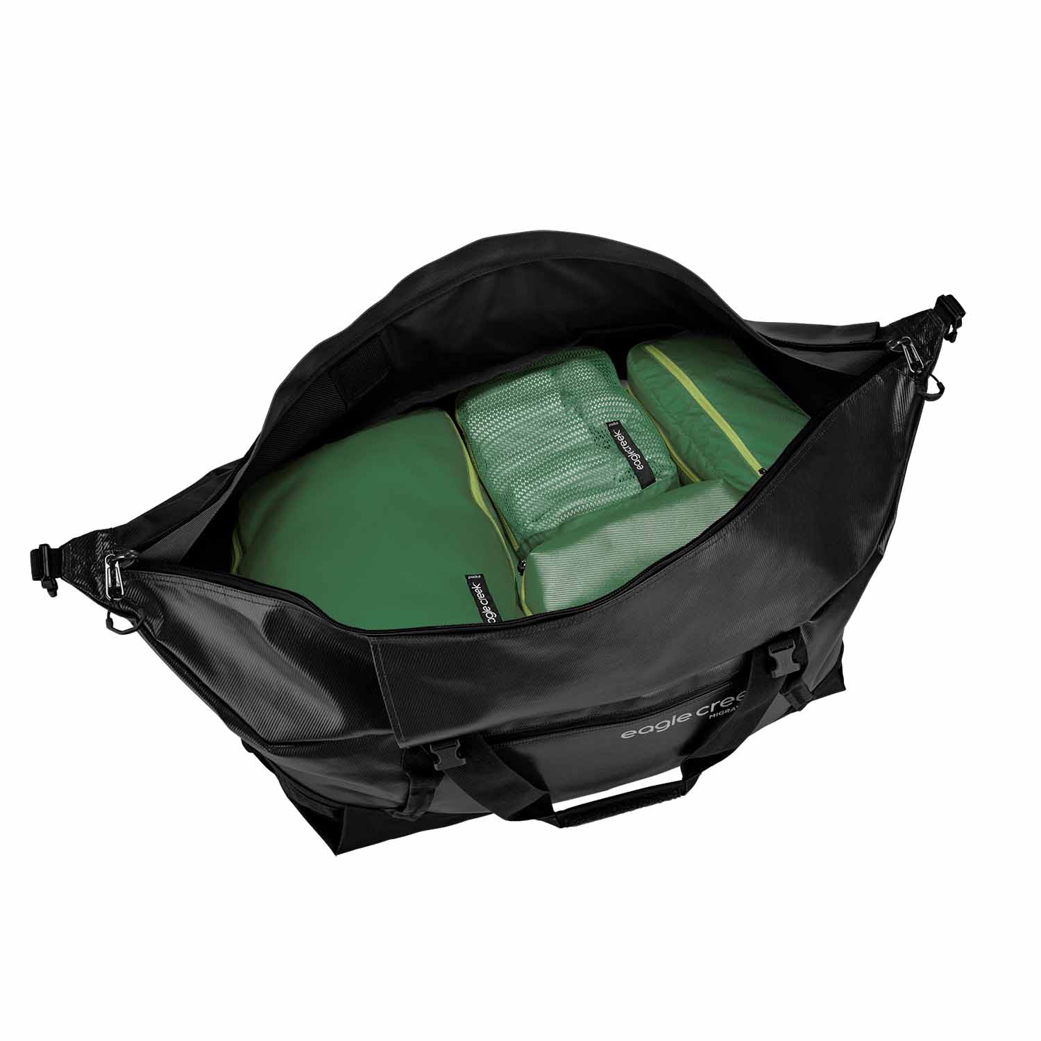 Eagle Creek Migrate Wheeled Duffel 110L, erweiterbar black Eagle Creek Migrate Wheeled Duffel 110L, erweiterbar black