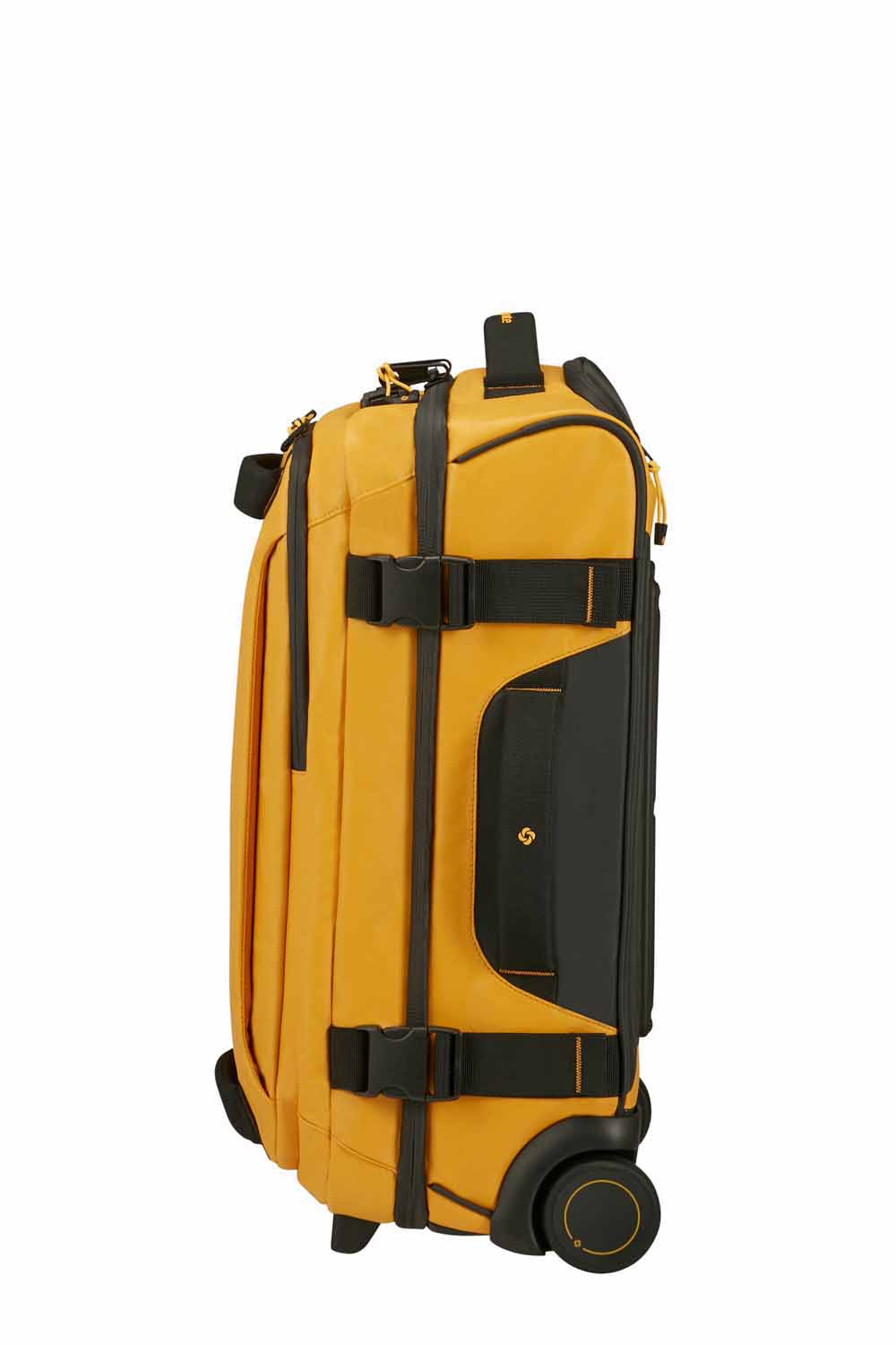 Samsonite Ecodiver Reisetasche mit Rollen & Doppelrahmen 55cm + GRATIS HOTELGUTSCHEIN Gelb