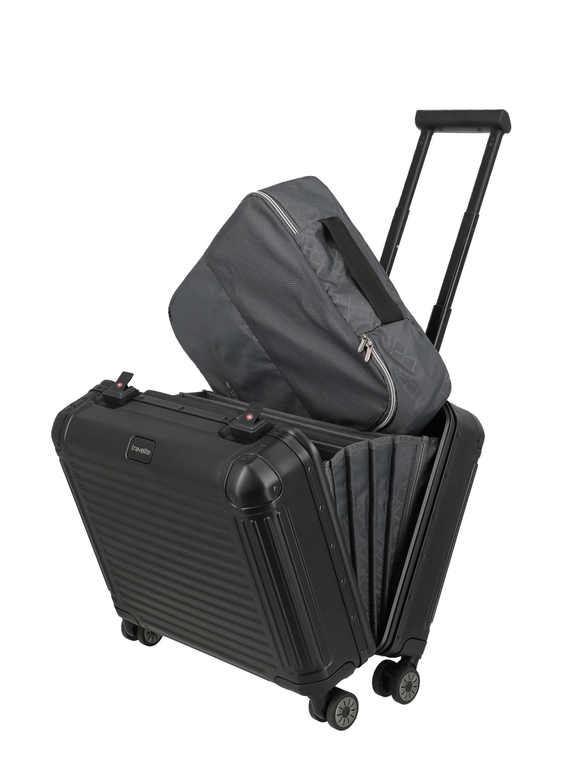 Travelite Next Businesswheeler 4-Rollen Schwarz Travelite Next Businesswheeler 4-Rollen Schwarz