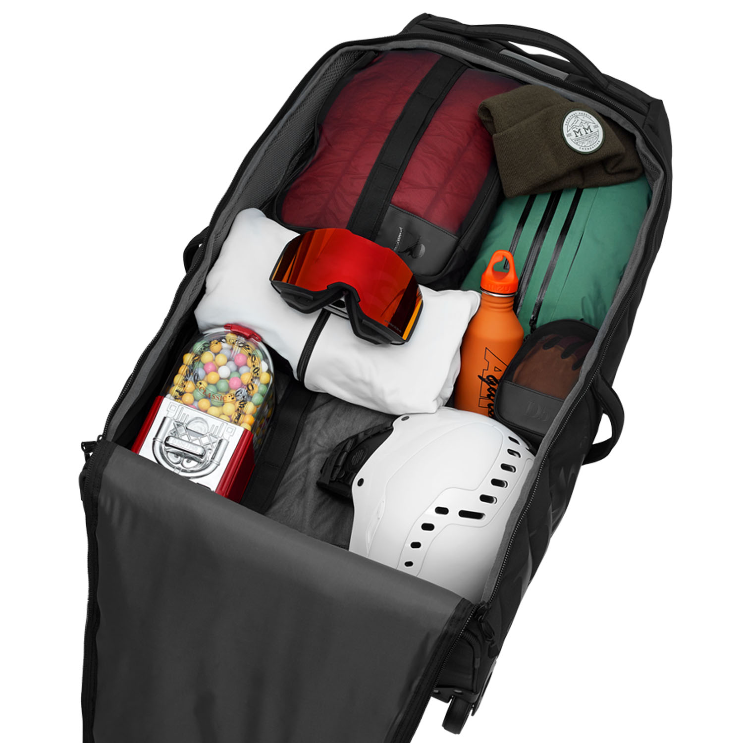 D_b_ Hugger Roller Bag 90L Black Out