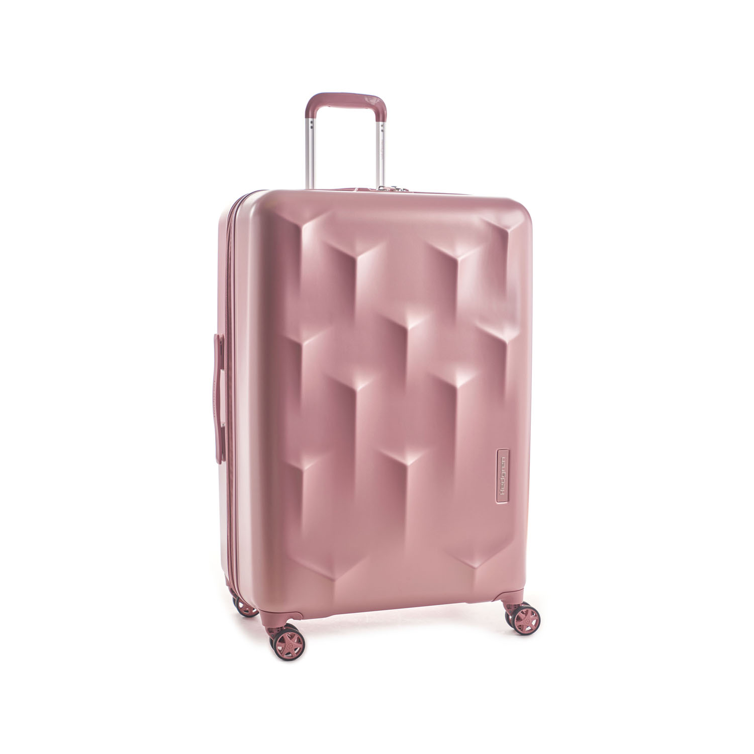 Hedgren Edge Carve L Expandable 4-Rollen-Trolley 76cm Blush Hedgren Edge Carve L Expandable 4-Rollen-Trolley 76cm Blush