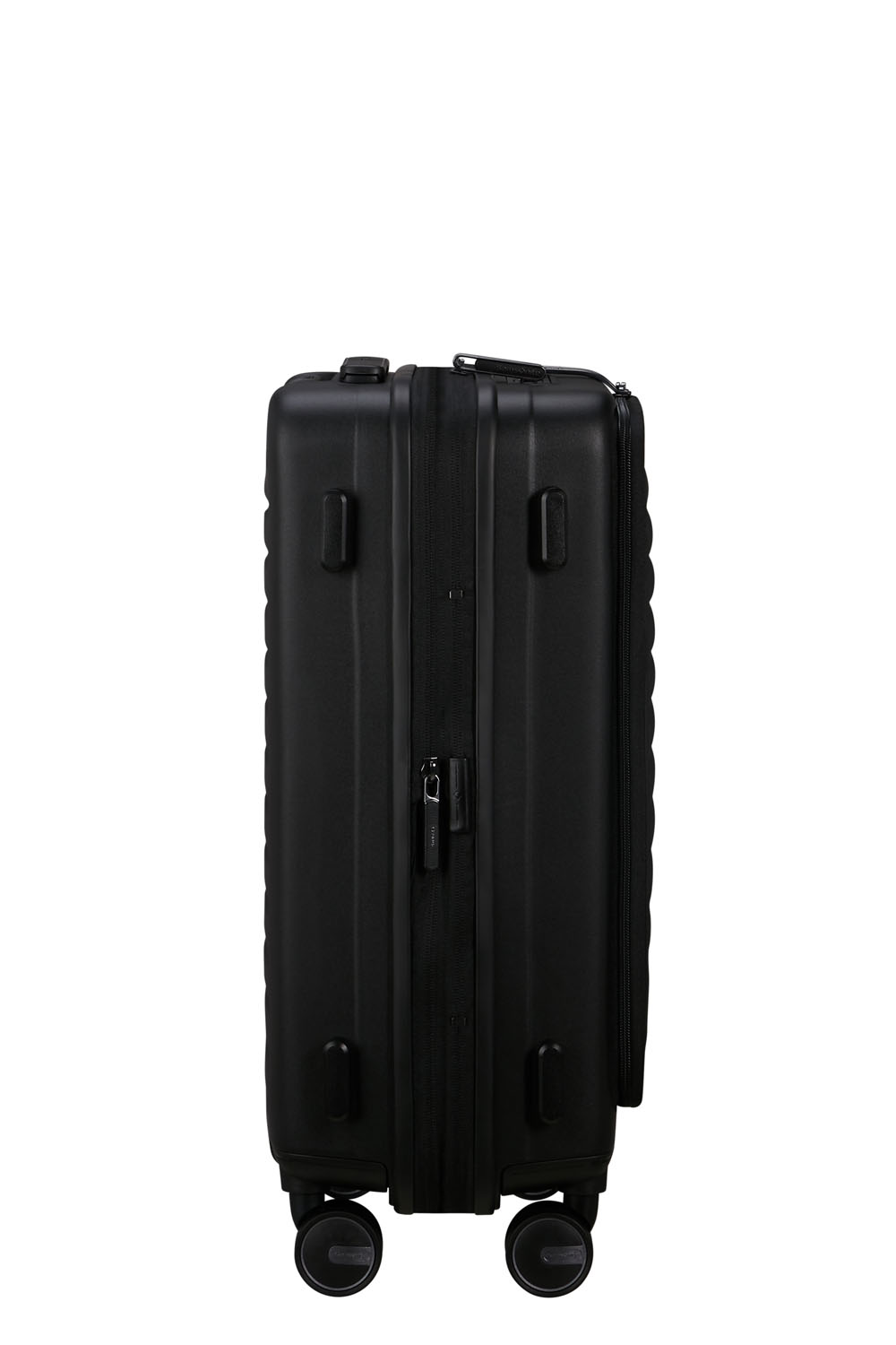 Samsonite Restackd EASY ACCESS Trolley mit 4 Rollen erweiterbar 55cm + GRATIS HOTELGUTSCHEIN Schwarz Samsonite Restackd EASY ACCESS Trolley mit 4 Rollen erweiterbar 55cm + GRATIS HOTELGUTSCHEIN Schwarz