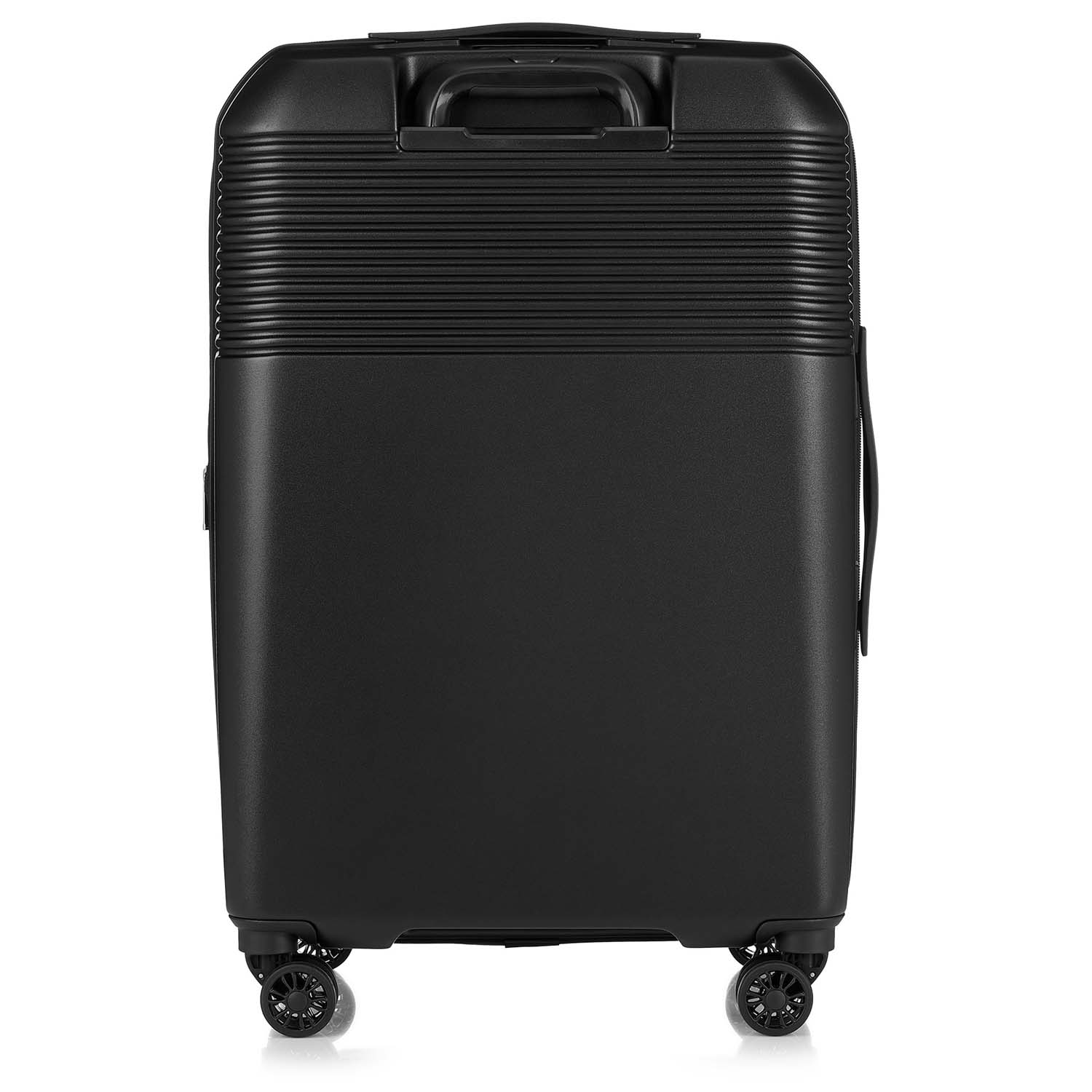 Hedgren Lineo Stripe M, 66cm Trolley erweiterbar Black