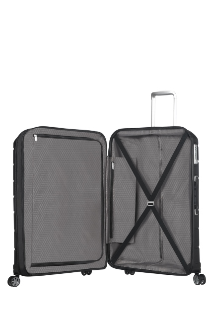 Samsonite Flux Spinner 75cm erweiterbar Black