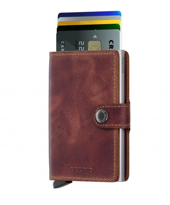Secrid Miniwallet Vintage MV-Brown