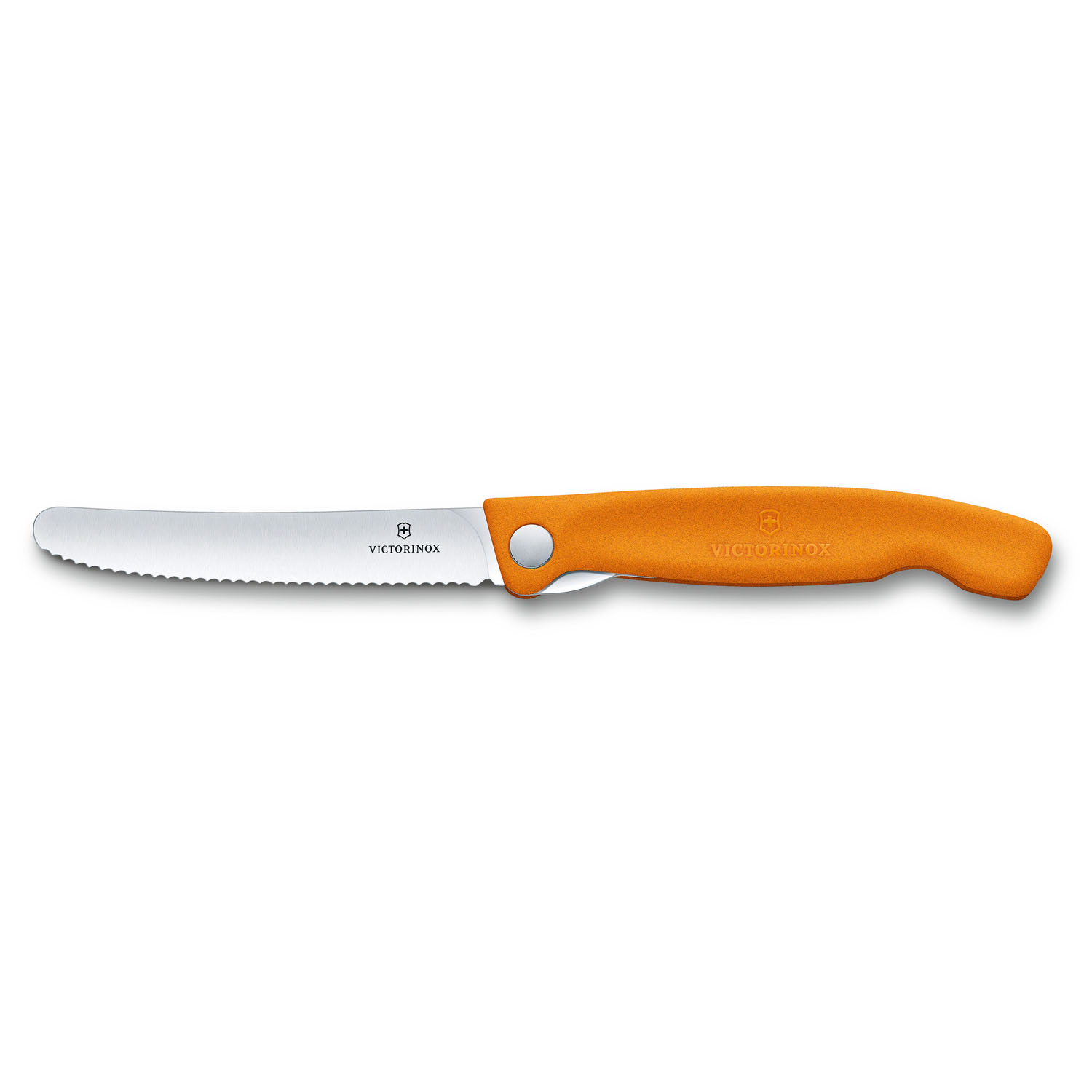 Victorinox Swiss Classic Swiss Classic faltbares Gemüsemesser orange Victorinox Swiss Classic Swiss Classic faltbares Gemüsemesser orange