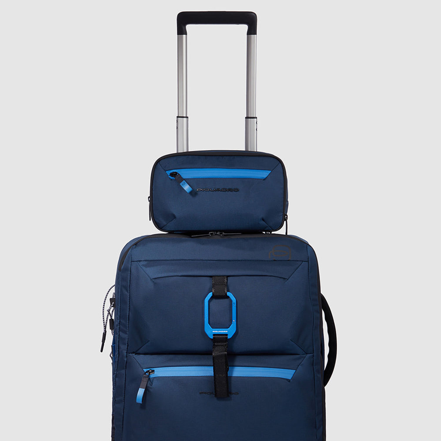 Piquadro Corner 2.0 Kulturbeutel aus recycled Stoff Orange Piquadro Corner 2.0 Kulturbeutel aus recycled Stoff Orange