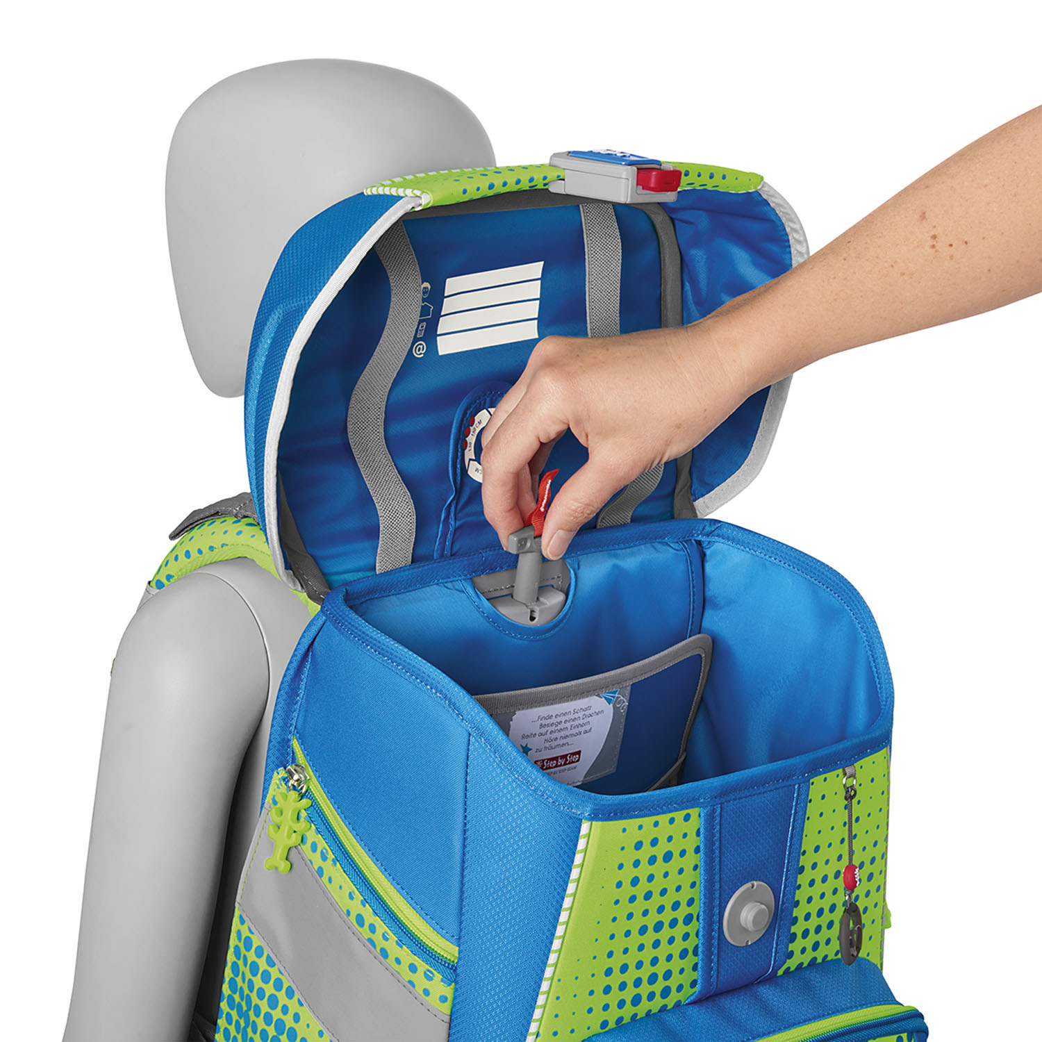 Step by Step SPACE NEON Schulranzen-Set, 5-teilig Race Car Chuck Step by Step SPACE NEON Schulranzen-Set, 5-teilig Race Car Chuck