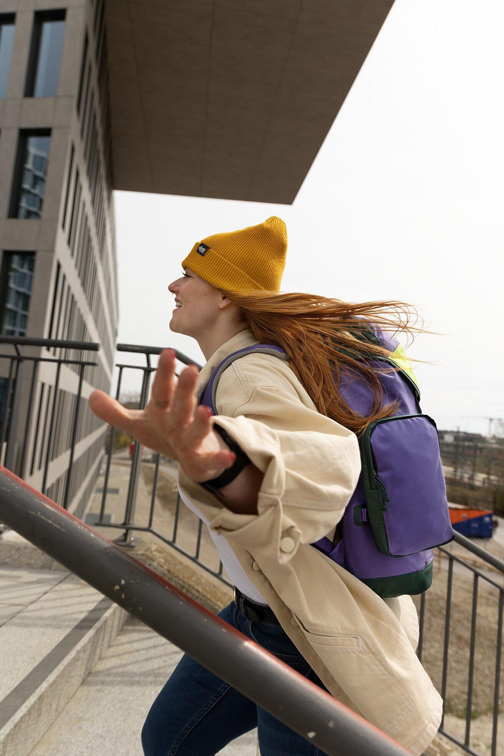 Deuter Lake Placid Lifestyle Rucksack violet-citrus