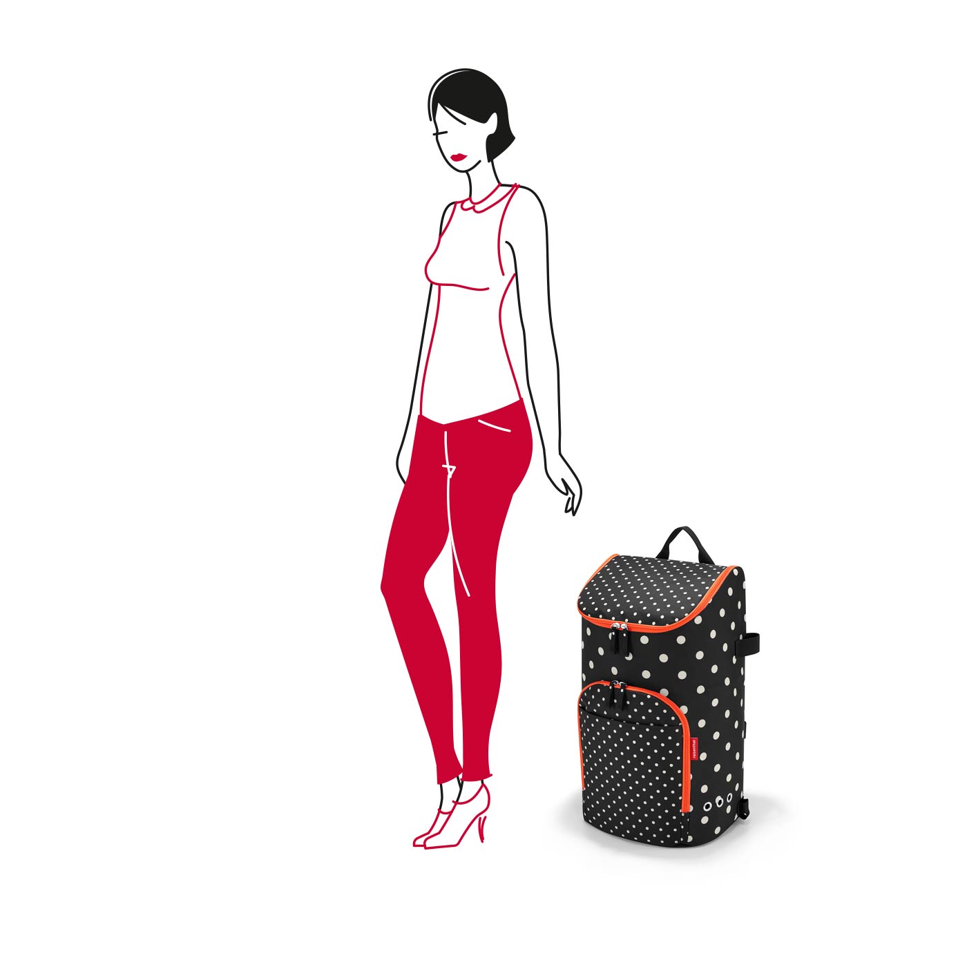 Reisenthel Shopping Citycruiser Bag mixed dots Reisenthel Shopping Citycruiser Bag mixed dots