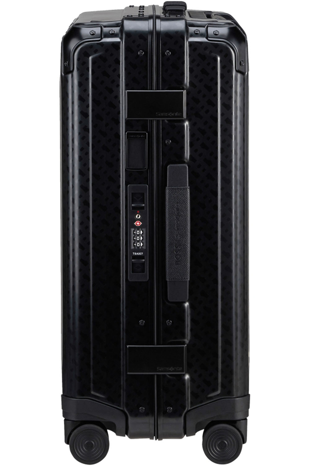 Samsonite BOSS Trolley mit 4 Rollen 55cm Graphite Monogram Samsonite BOSS Trolley mit 4 Rollen 55cm Graphite Monogram