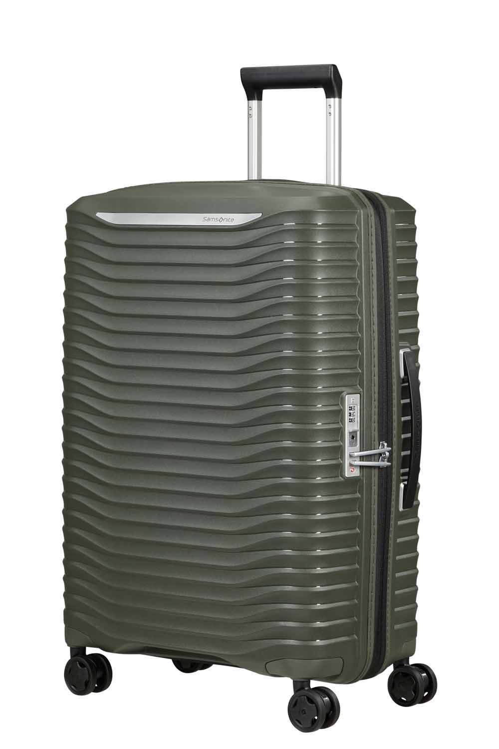 Samsonite Upscape Trolley mit 4 Rollen erweiterbar 68cm + GRATIS HOTELGUTSCHEIN Climbing Ivy