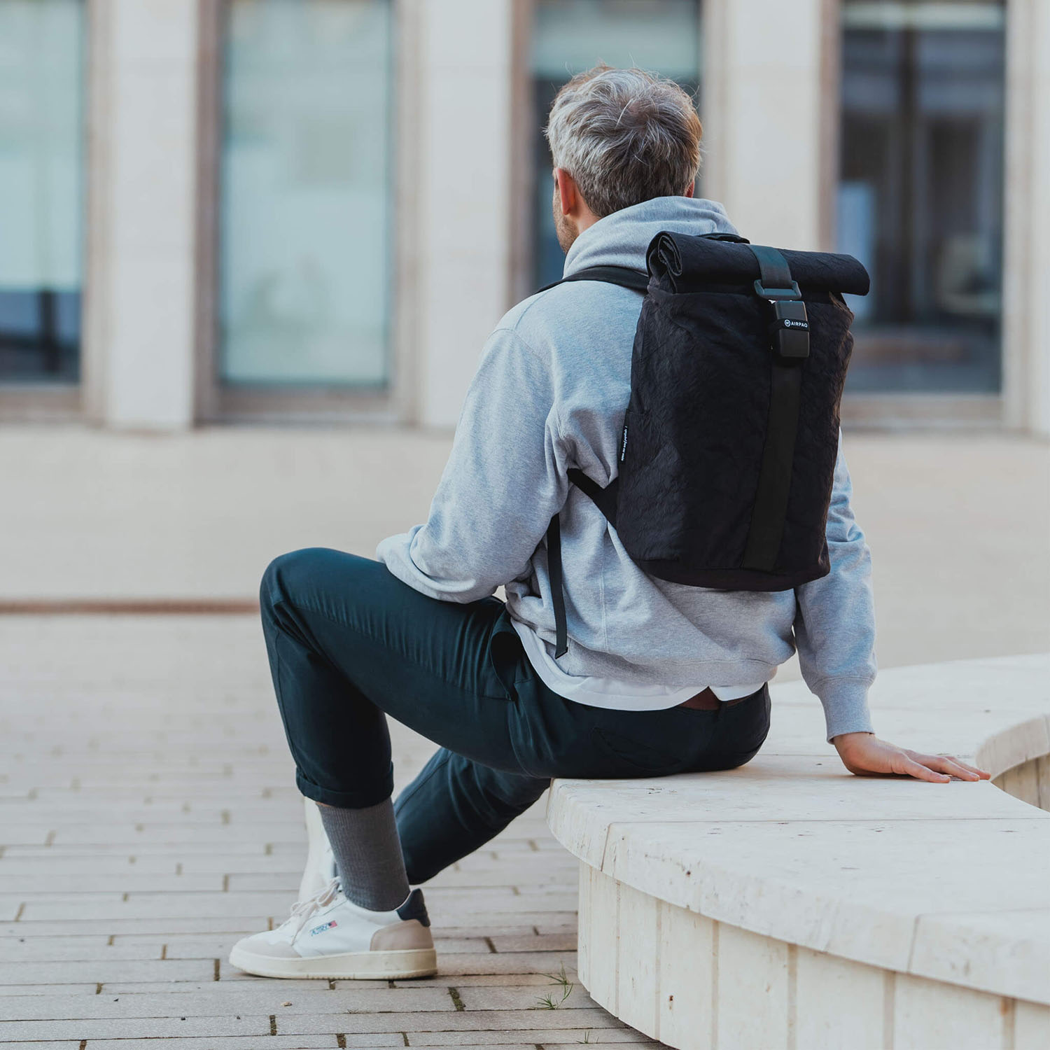 Airbag -Rucksack mit 15" Laptopfach
