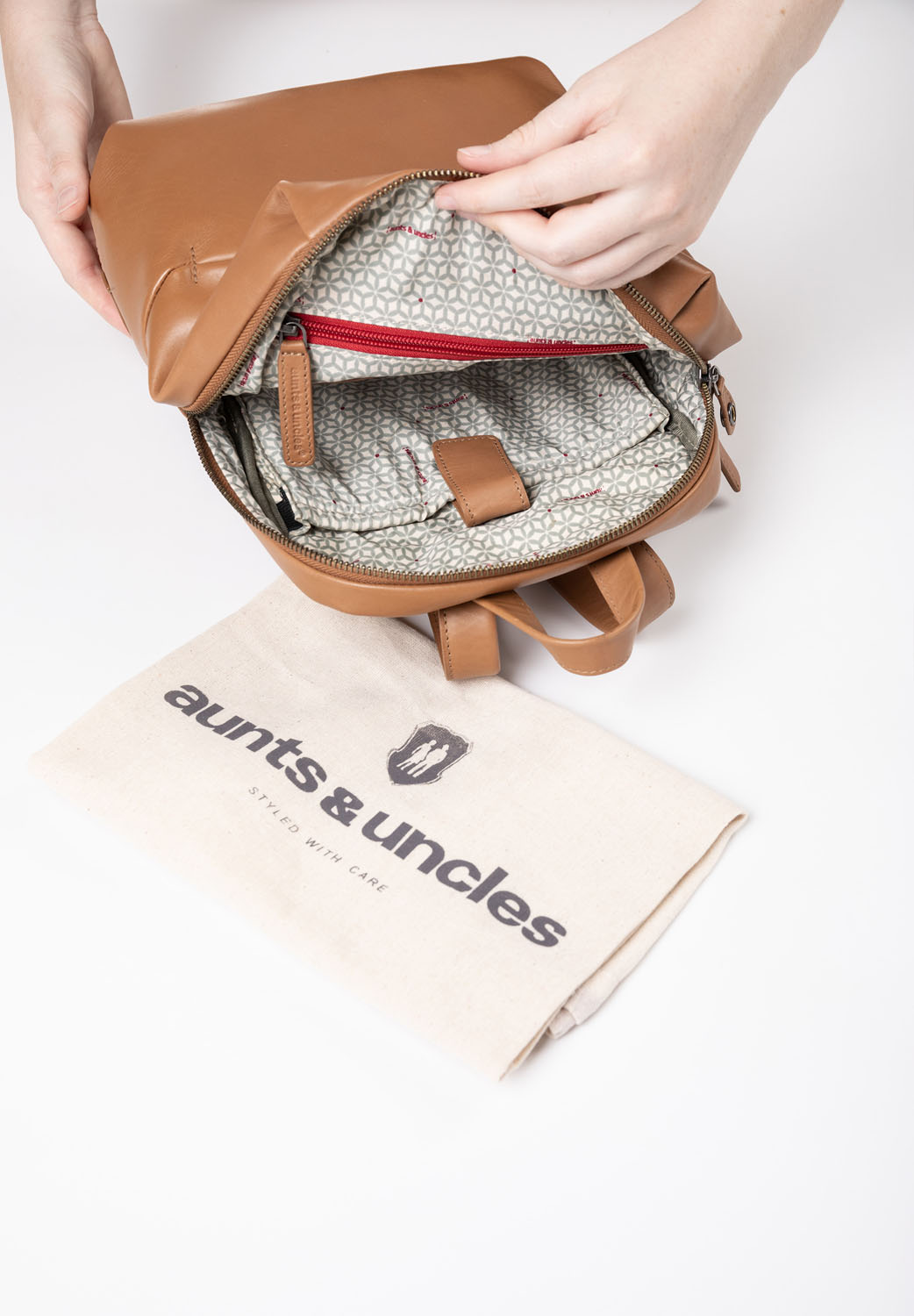 aunts & uncles Jamie's Orchard Crabapple Rucksack cognac aunts & uncles Jamie's Orchard Crabapple Rucksack cognac