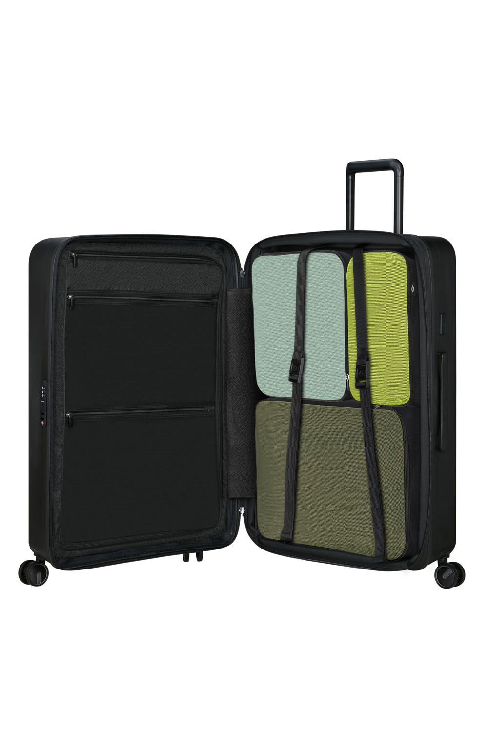 Samsonite Restackd Trolley mit 4 Rollen erweiterbar 75cm + GRATIS HOTELGUTSCHEIN Schwarz Samsonite Restackd Trolley mit 4 Rollen erweiterbar 75cm + GRATIS HOTELGUTSCHEIN Schwarz
