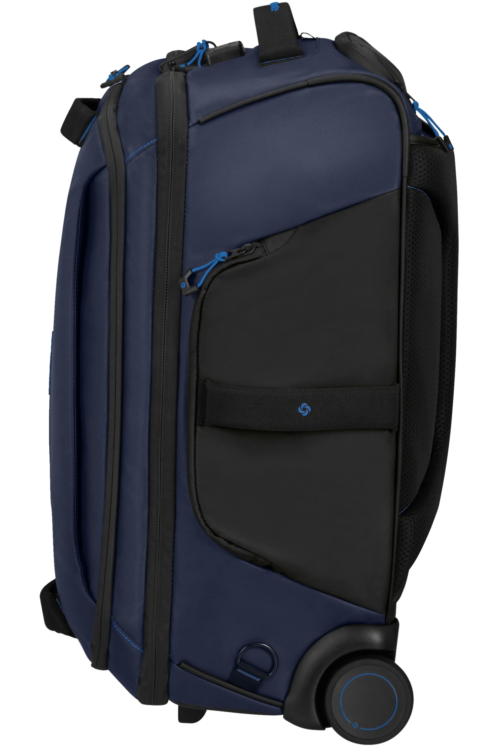 Samsonite Ecodiver Reisetasche/Rucksack mit Rollen 55cm + GRATIS HOTELGUTSCHEIN Blue Nights Samsonite Ecodiver Reisetasche/Rucksack mit Rollen 55cm + GRATIS HOTELGUTSCHEIN Blue Nights