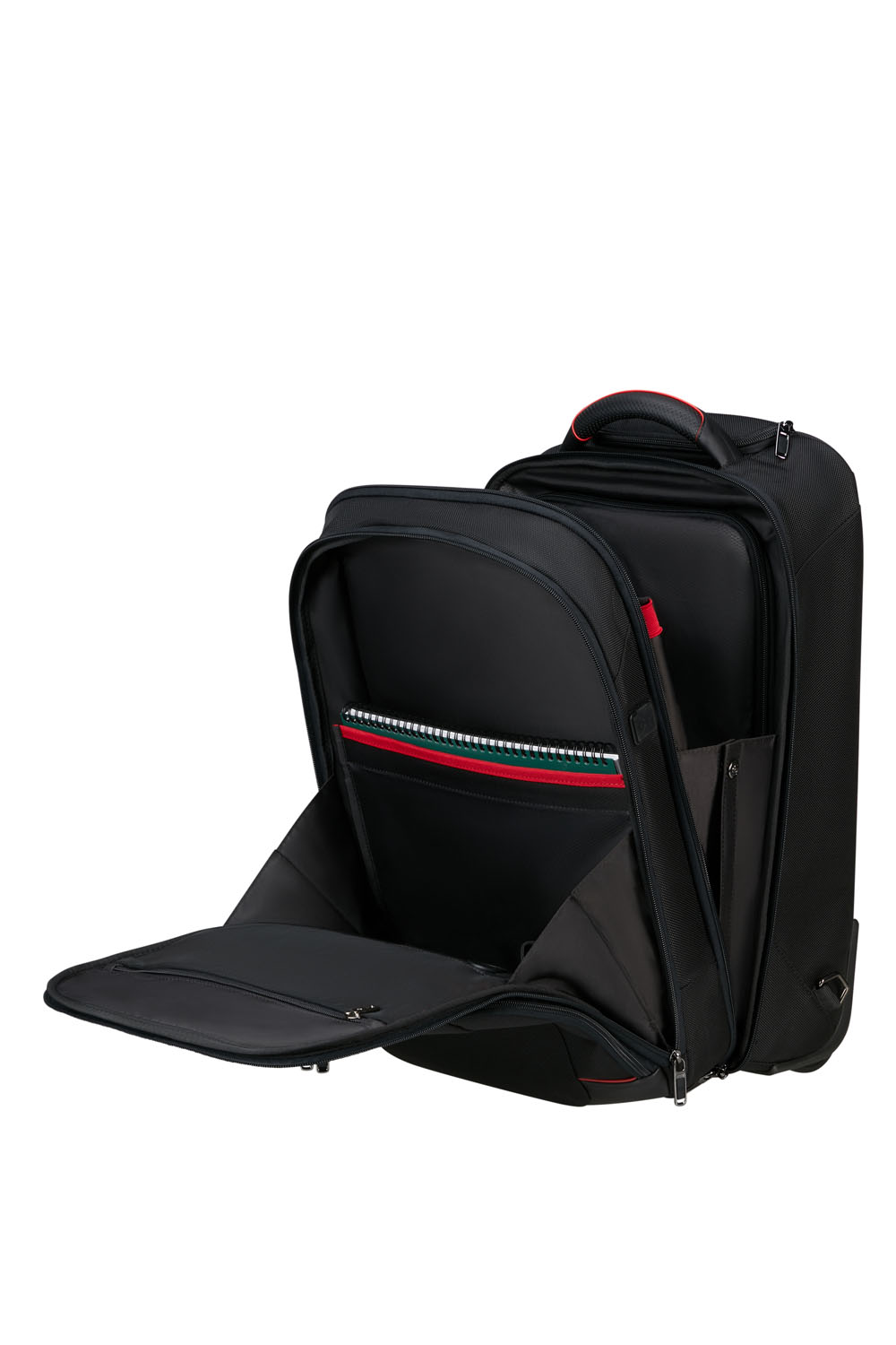 Samsonite Pro-DLX 6 Rucksack 17.3" expandable + GRATIS HOTELGUTSCHEIN Schwarz
