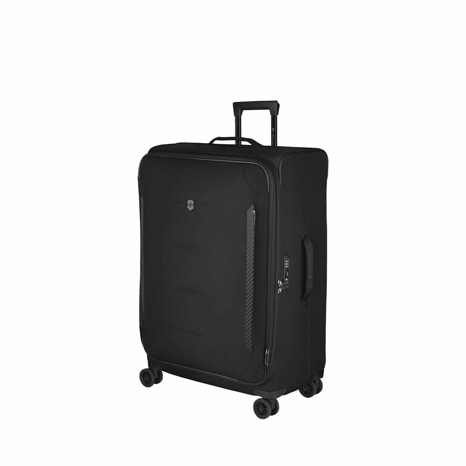 Victorinox Crosslight Large Softside Case 4-Rollen, erweiterbar Schwarz Victorinox Crosslight Large Softside Case 4-Rollen, erweiterbar Schwarz