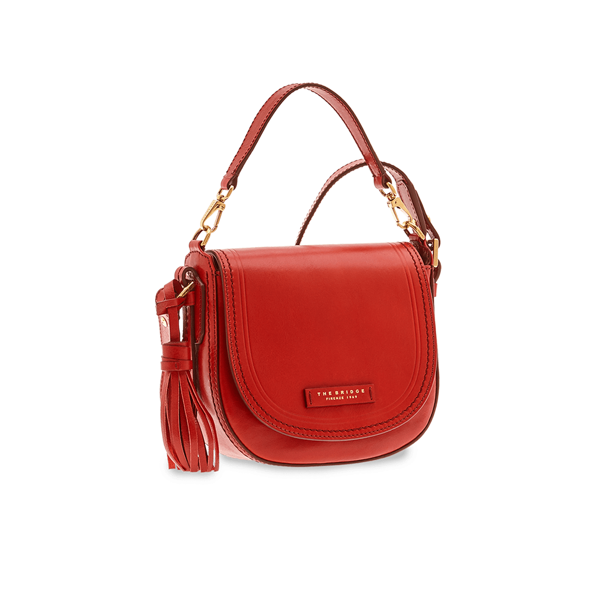 The Bridge Pearldistrict Damentasche Ribes-Rot/Gold The Bridge Pearldistrict Damentasche Ribes-Rot/Gold