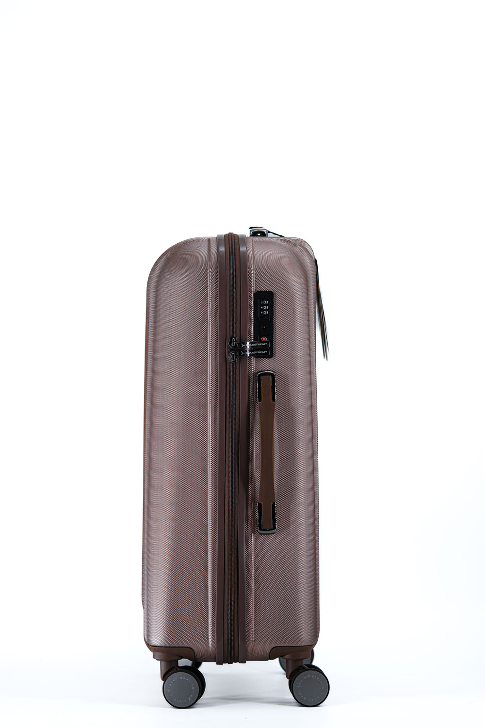 Polestream Moonrock Trolley-Set L/M/S, 4-Rollen, erweiterbar Rosesilver brushed