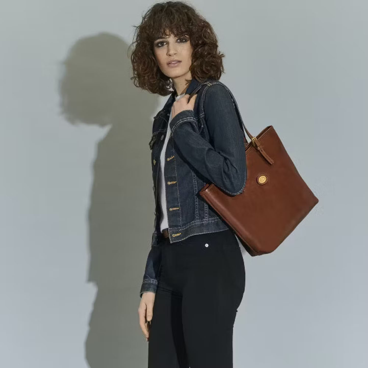 The Bridge Story Donna Leder-Shopper -04901501 Braun/Gold