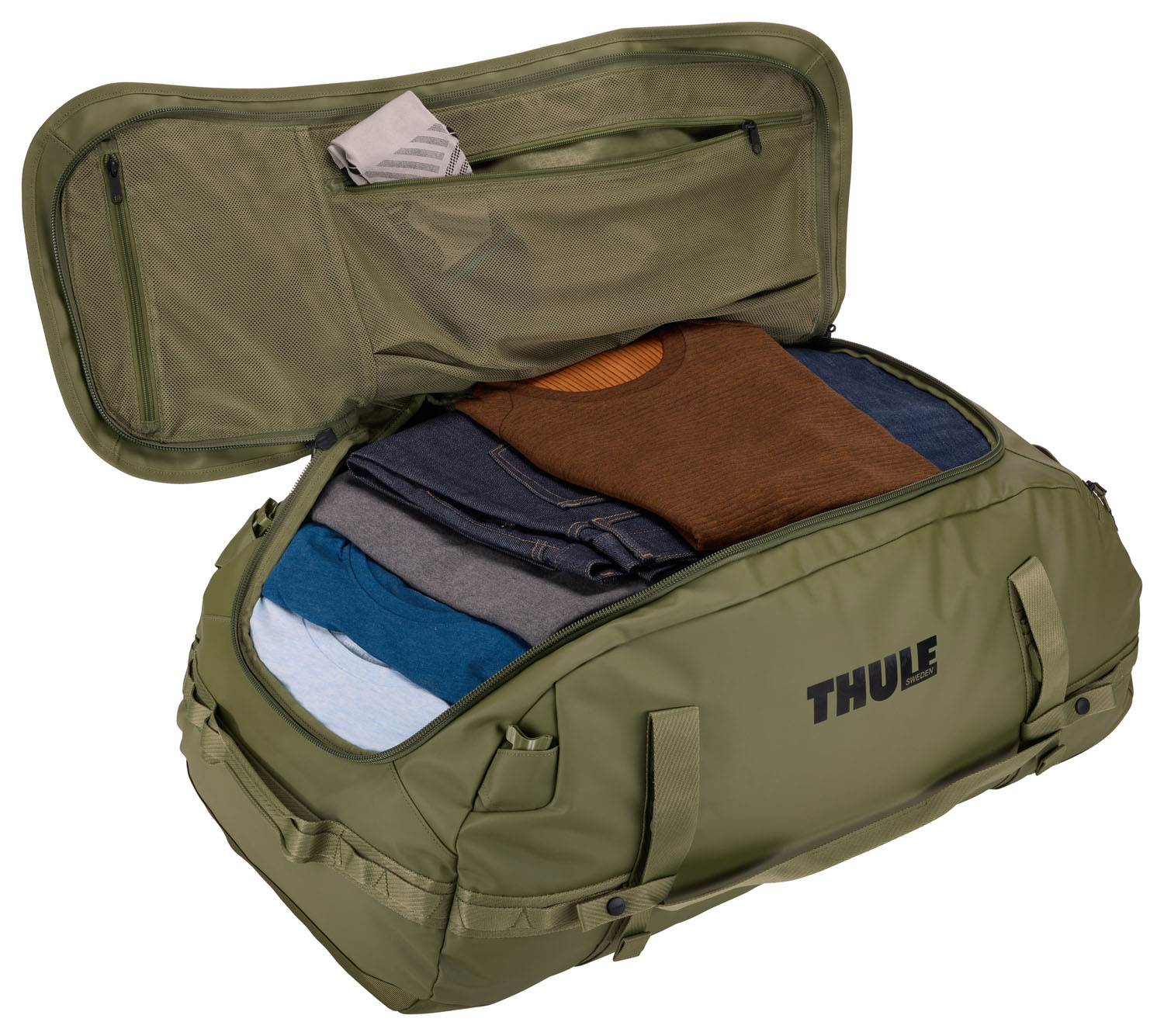 THULE Chasm Reisetasche/Rucksack 90L Olivine