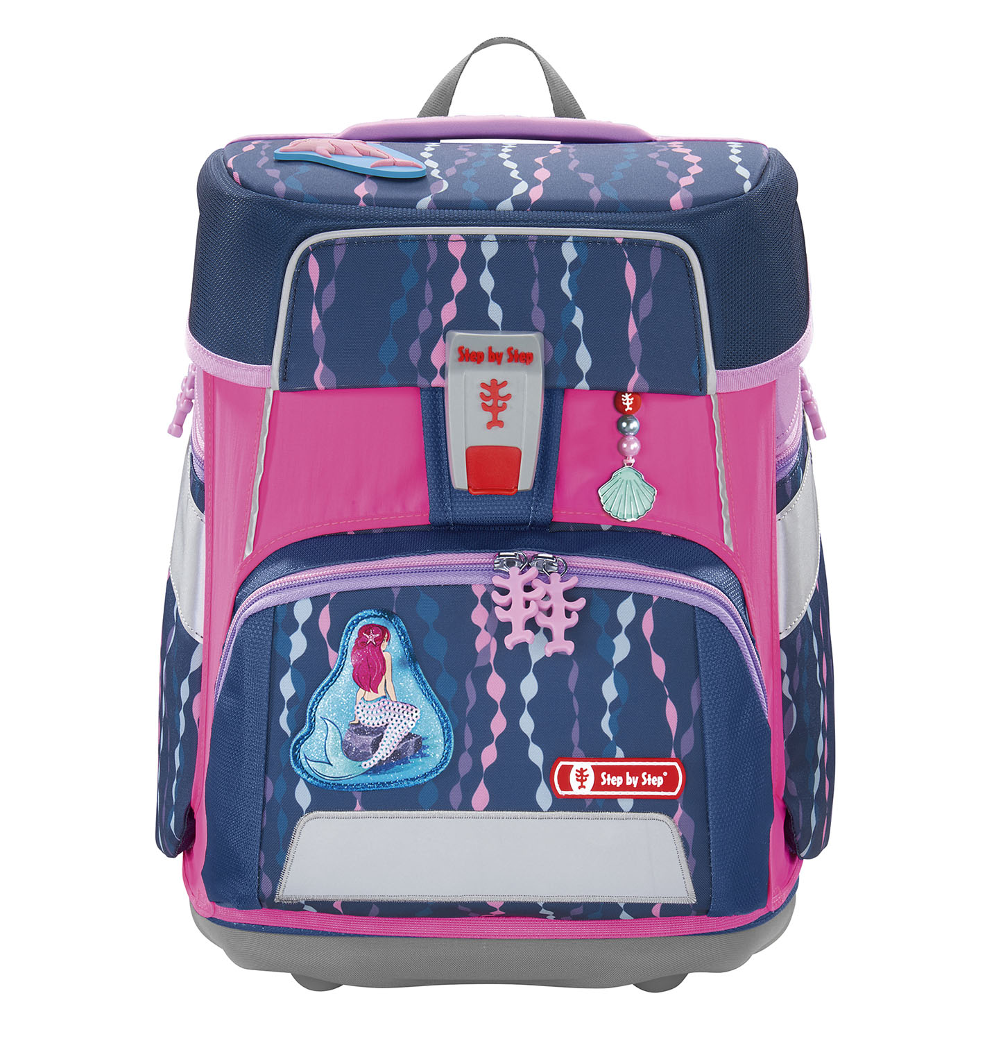 Step by Step Schulzubehör Neon Pull-Over, Reflektorüberzug für SPACE Pink