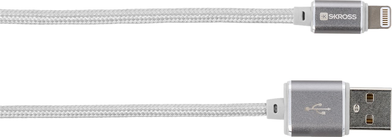 SKROSS Charge'n Sync Lightning Connector - Steel Line SKROSS Charge'n Sync Lightning Connector - Steel Line