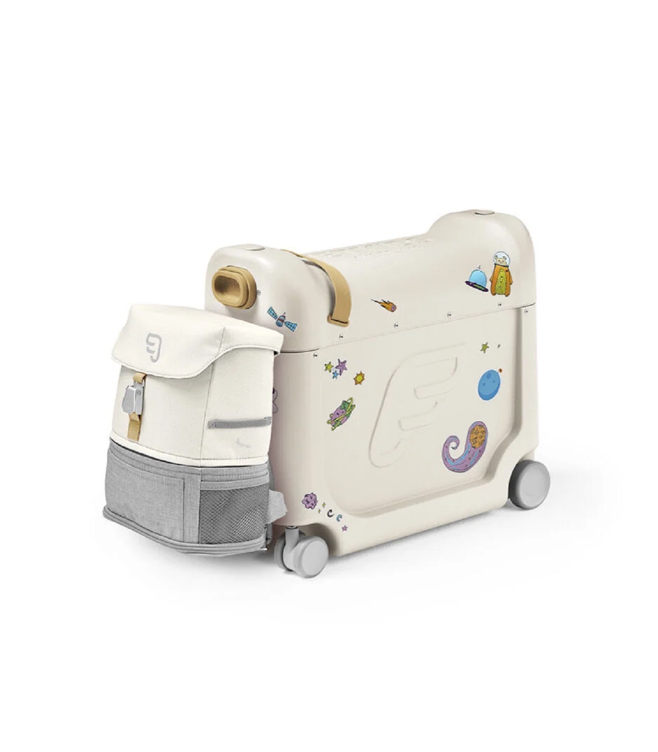 JetKids™ by Stokke® BedBox™ + Crew BackPack™-Reiseset White / White JetKids™ by Stokke® BedBox™ + Crew BackPack™-Reiseset White / White