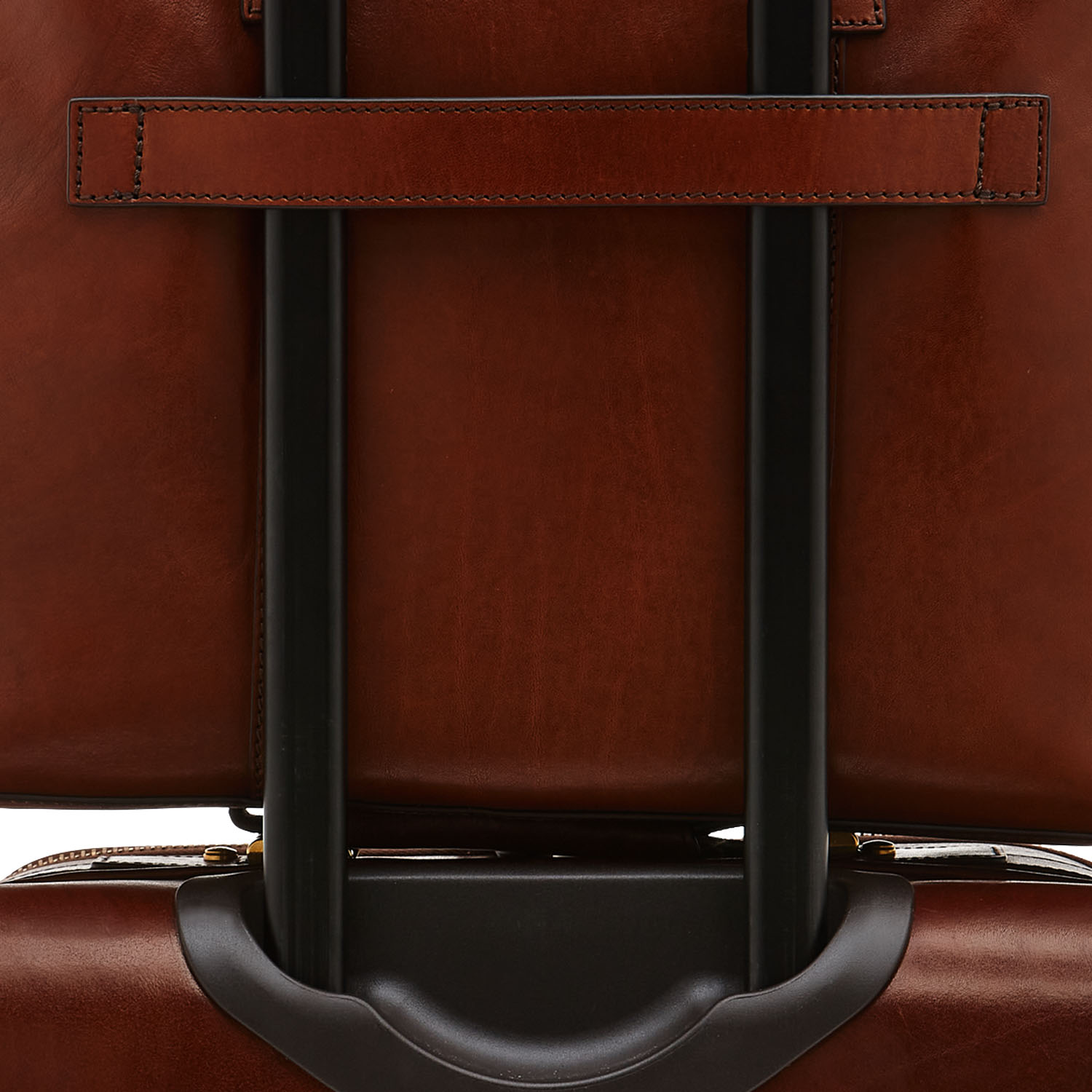 The Bridge Alberto Aktentasche mit zwei Griffen Braun/Gold