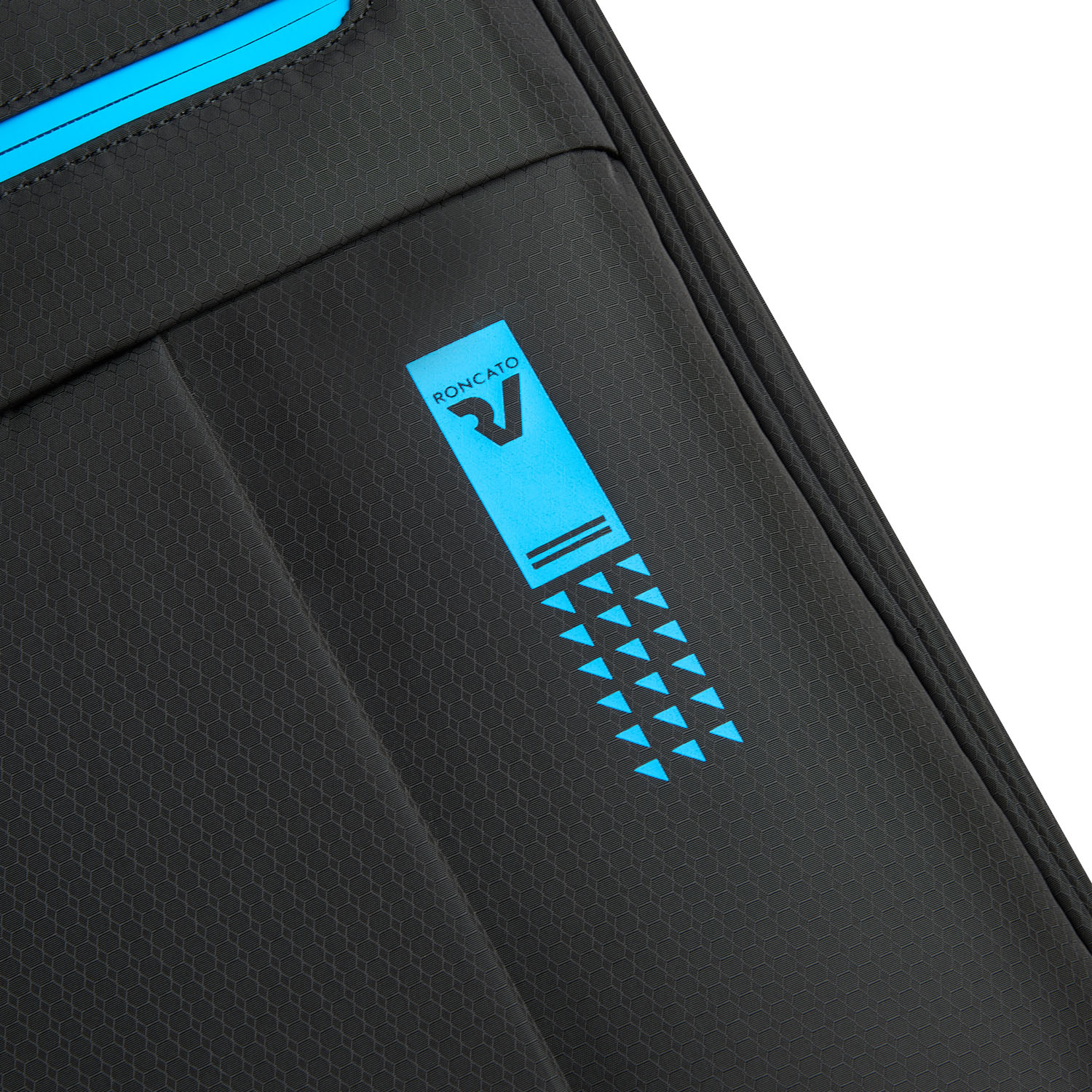 Roncato Neon Lite Cabin Trolley 4 Rollen 55cm Schwarz