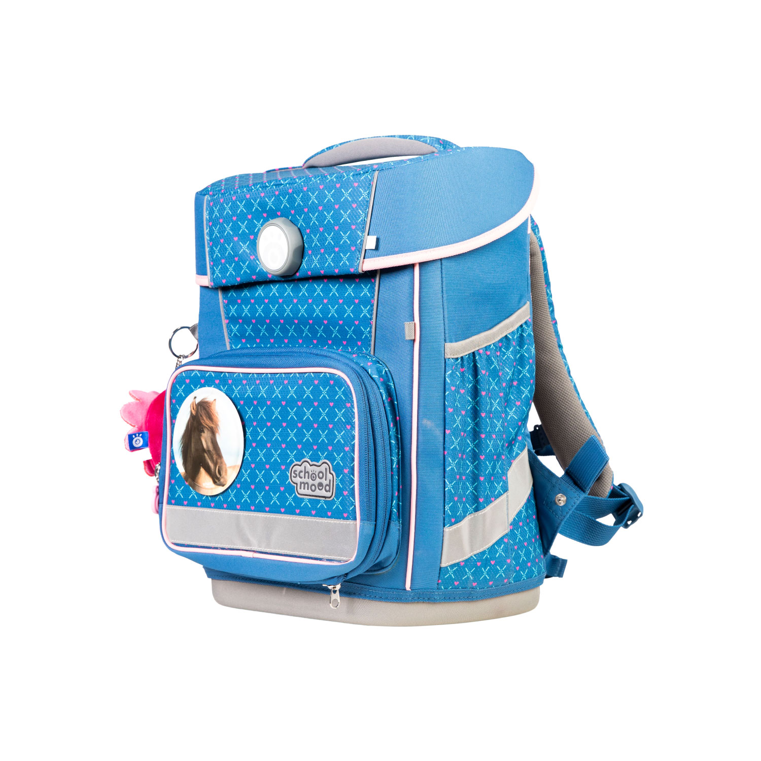 School-Mood Champion Pro 7-tlg. Schulranzenset Mila (Pferd)