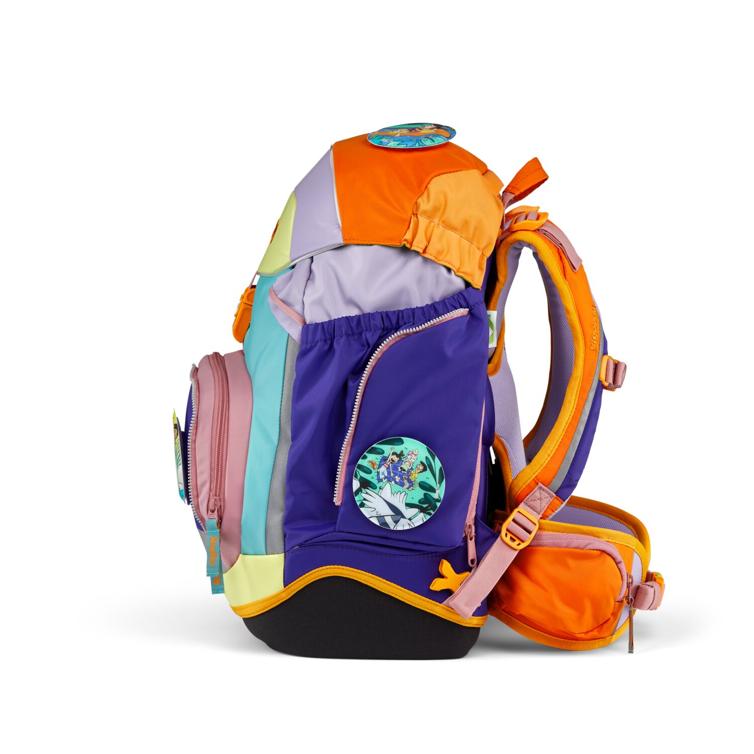 ergobag pack Comic Adventure Edition 6-teiliges Schulrucksack-Set 2024 NaturBärlebnis