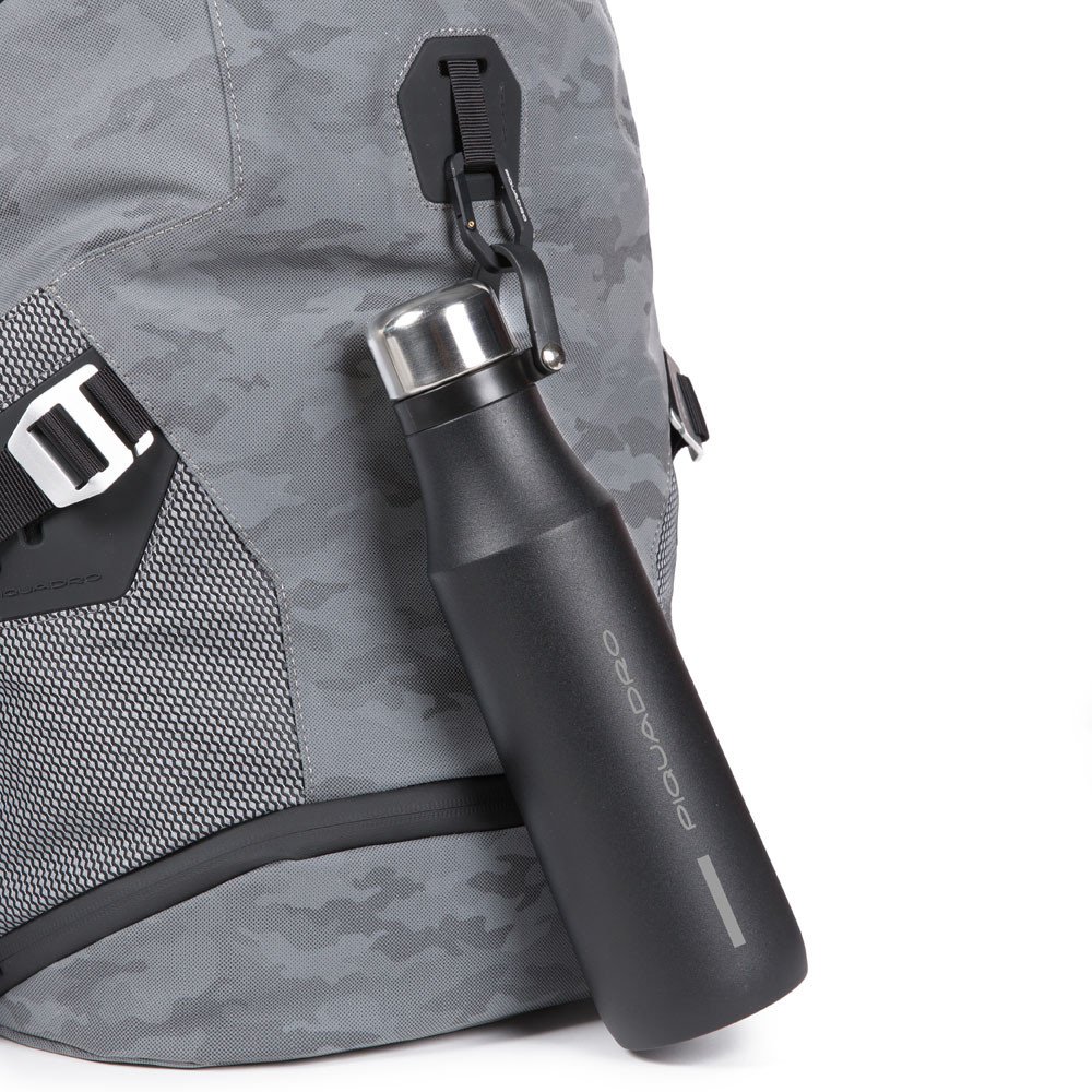 Piquadro PQ-Modular Laptoprucksack 15,6" aus rezykliertem antiviralen Stoff Camo Grigio Piquadro PQ-Modular Laptoprucksack 15,6" aus rezykliertem antiviralen Stoff Camo Grigio