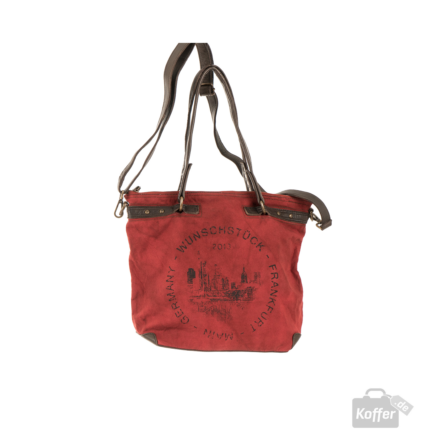 Wunschstück Tote Sangha *mit Frankfurt-Print* red