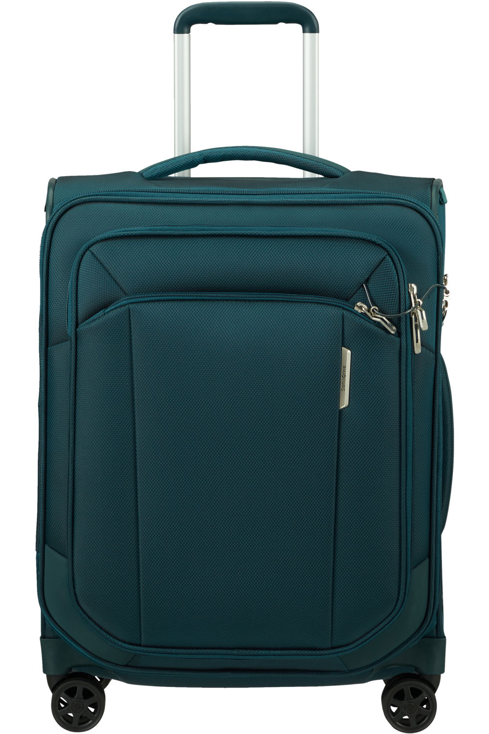 Samsonite Respark Trolley mit 4 Rollen 55cm Strict + GRATIS HOTELGUTSCHEIN Petrol Blue