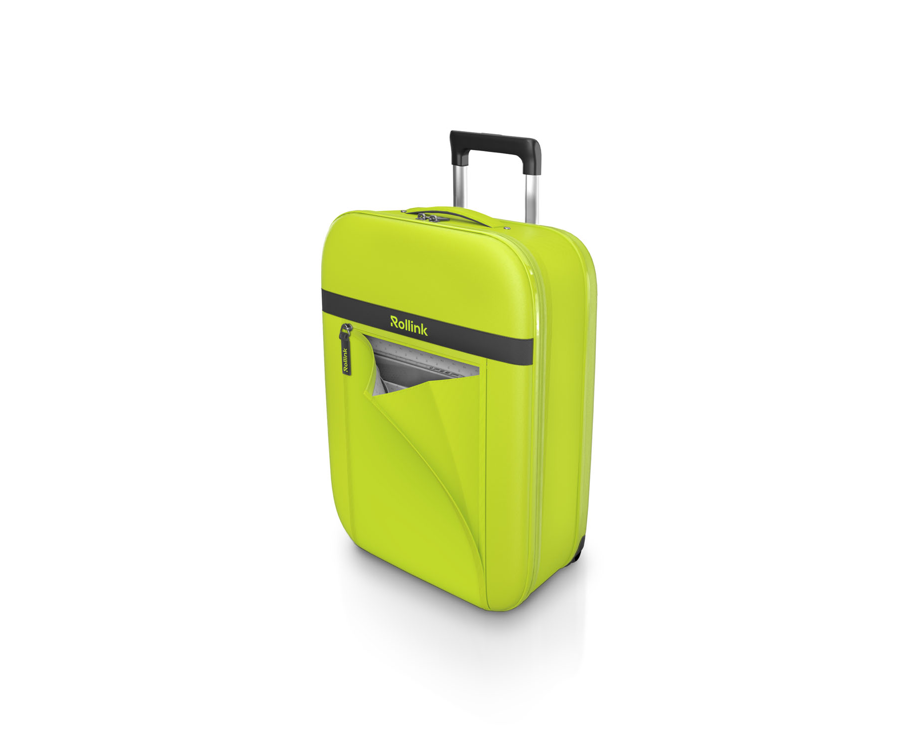 Rollink Flex Aura 21" Handgepäck Trolley Limeade