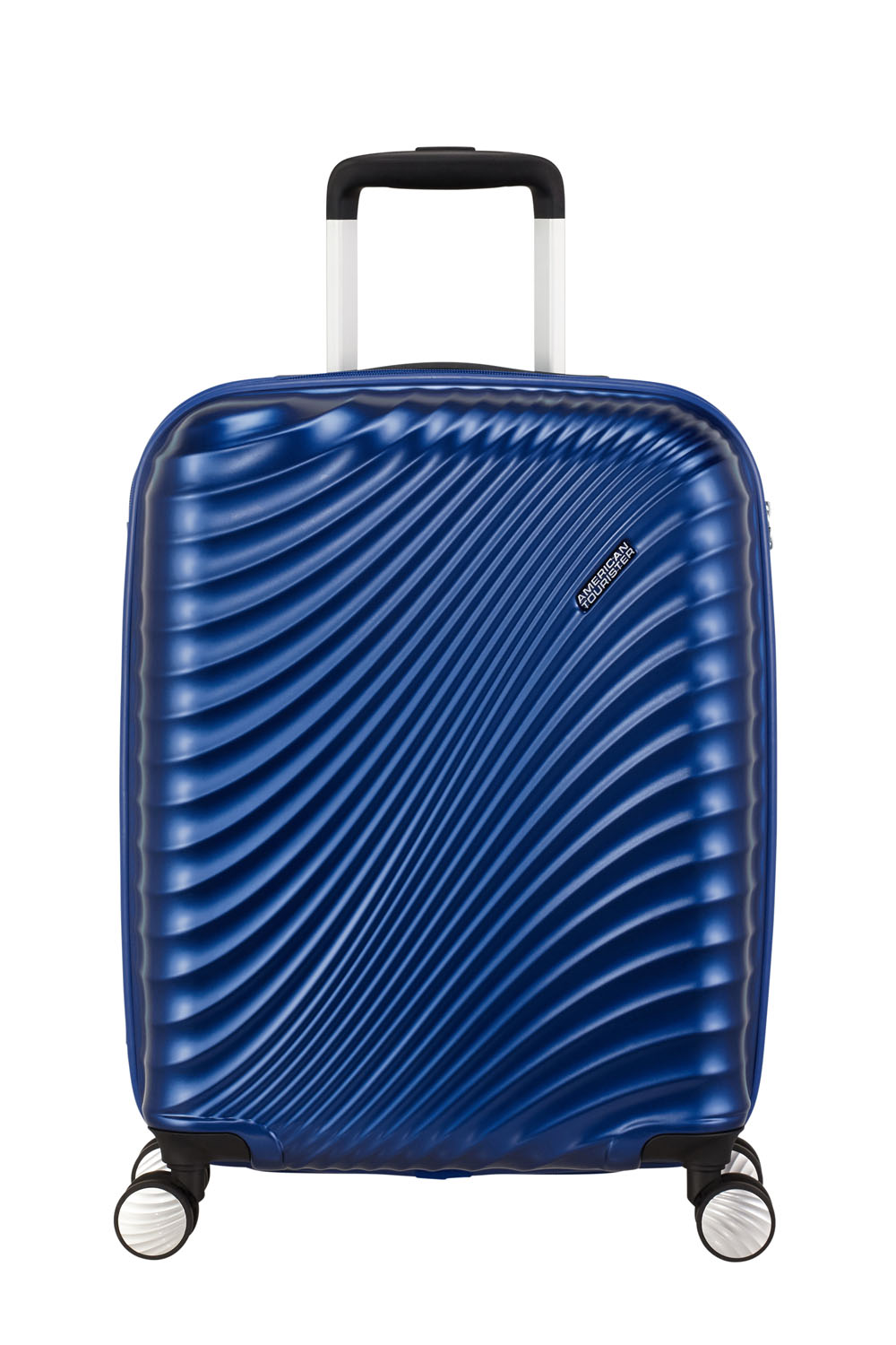 American Tourister Jetglam Trolley mit 4 Rollen 55 Metallic Blue
