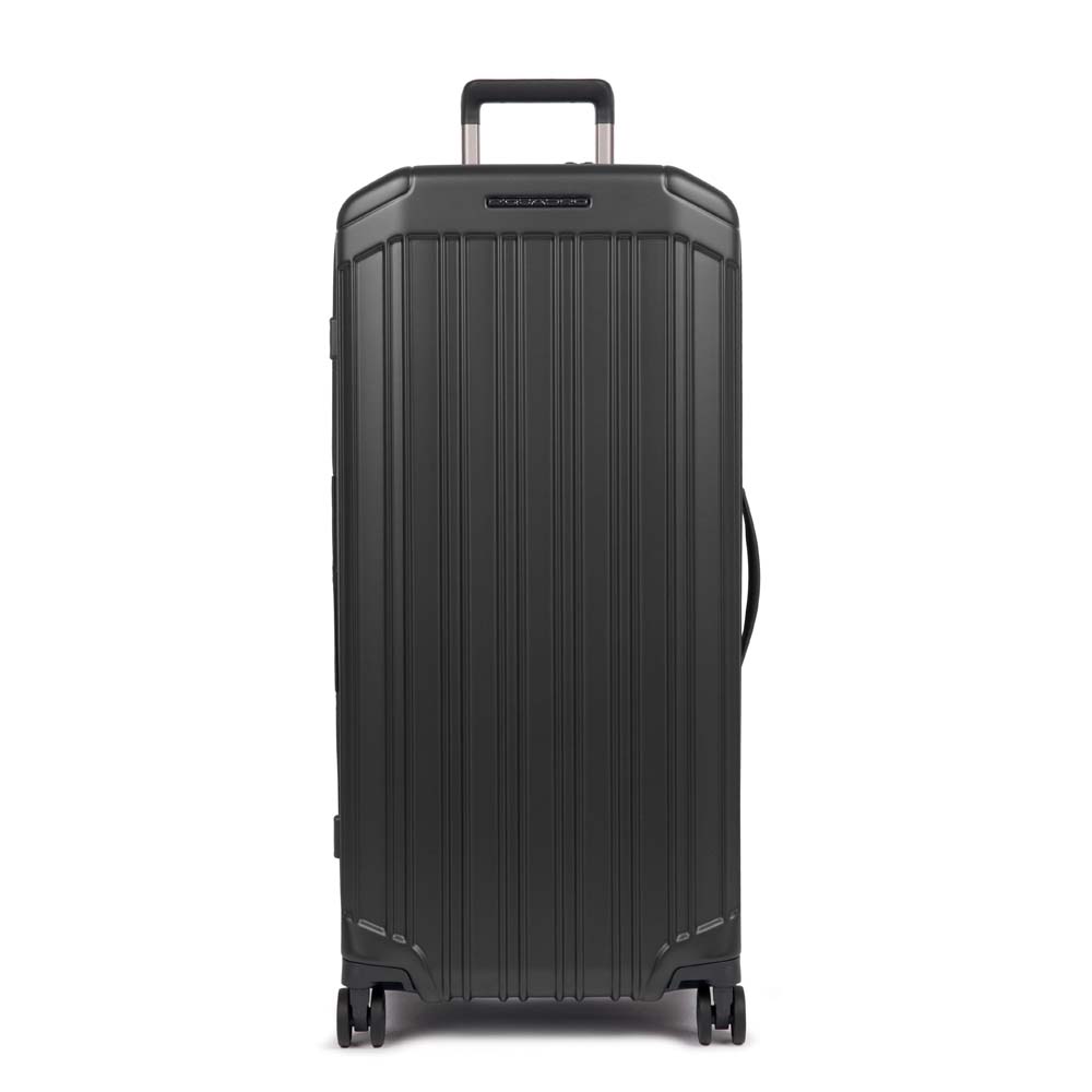 Piquadro PQ-Light Hartschalen Trolley in Trunk-Format mit vier Rolle matt black Piquadro PQ-Light Hartschalen Trolley in Trunk-Format mit vier Rolle matt black
