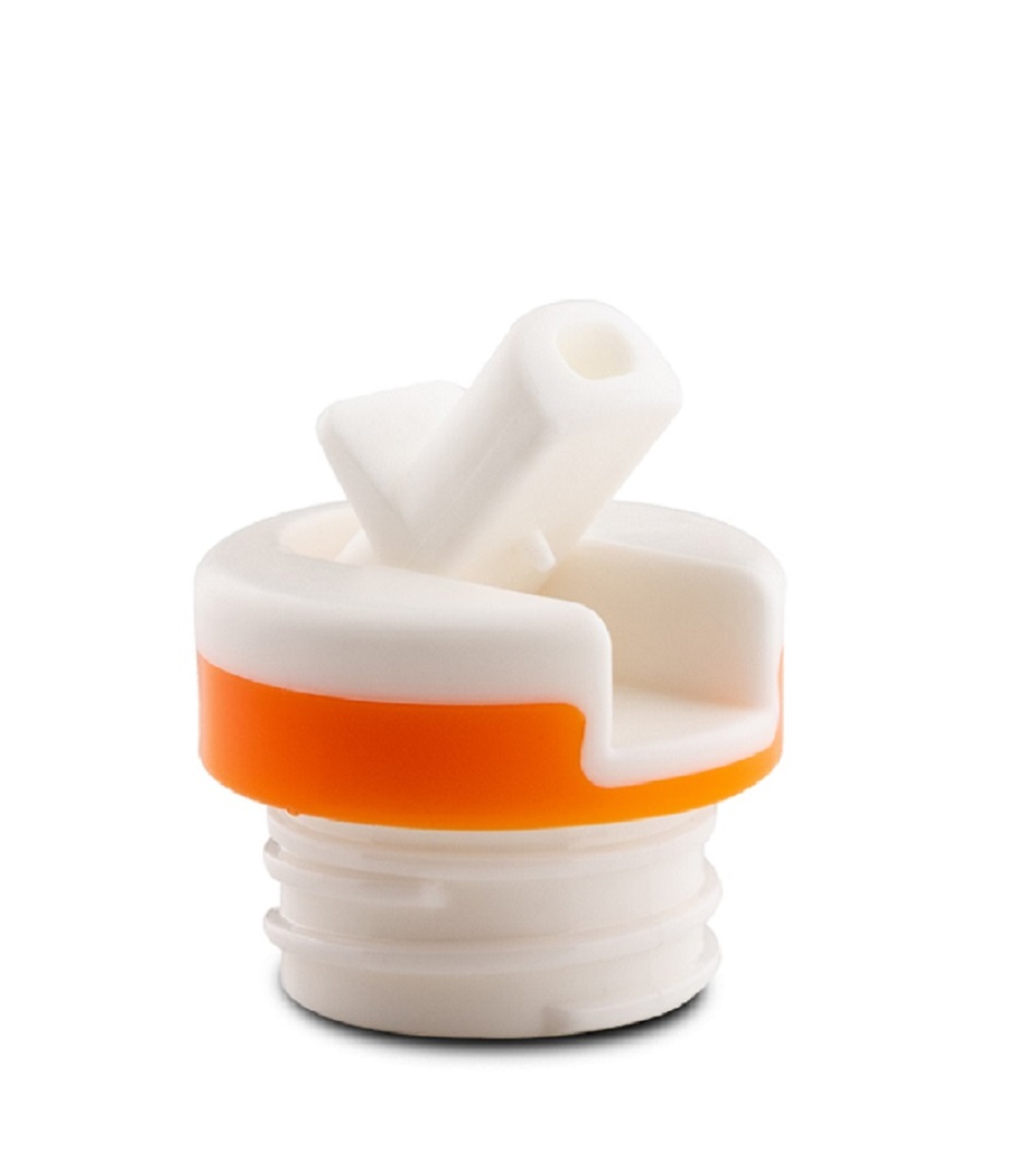 24Bottles® Accessories Sport Lid White Orange