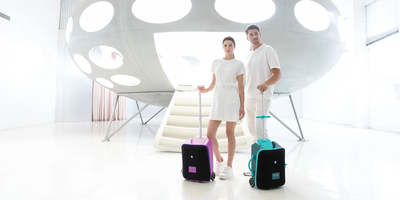 Micro Mobility Micro Ride On Luggage Eazy ocean blue Micro Mobility Micro Ride On Luggage Eazy ocean blue