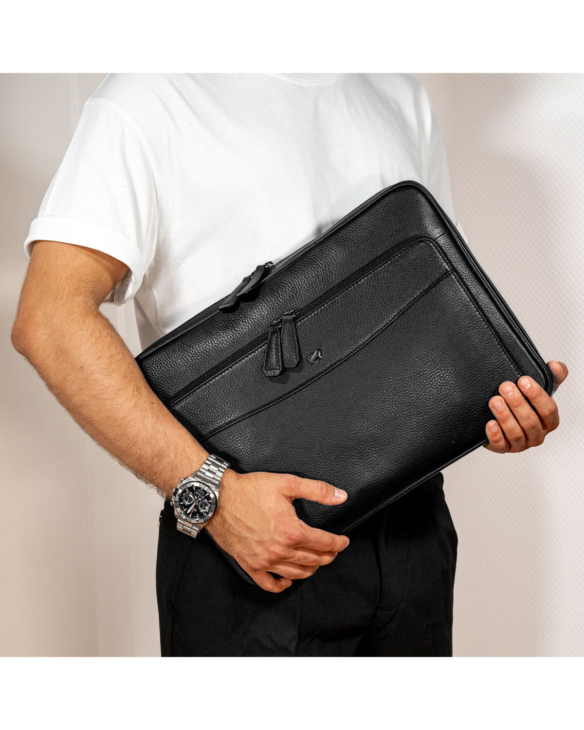 Braun Büffel Theo Meeting Mappe schwarz Braun Büffel Theo Meeting Mappe schwarz