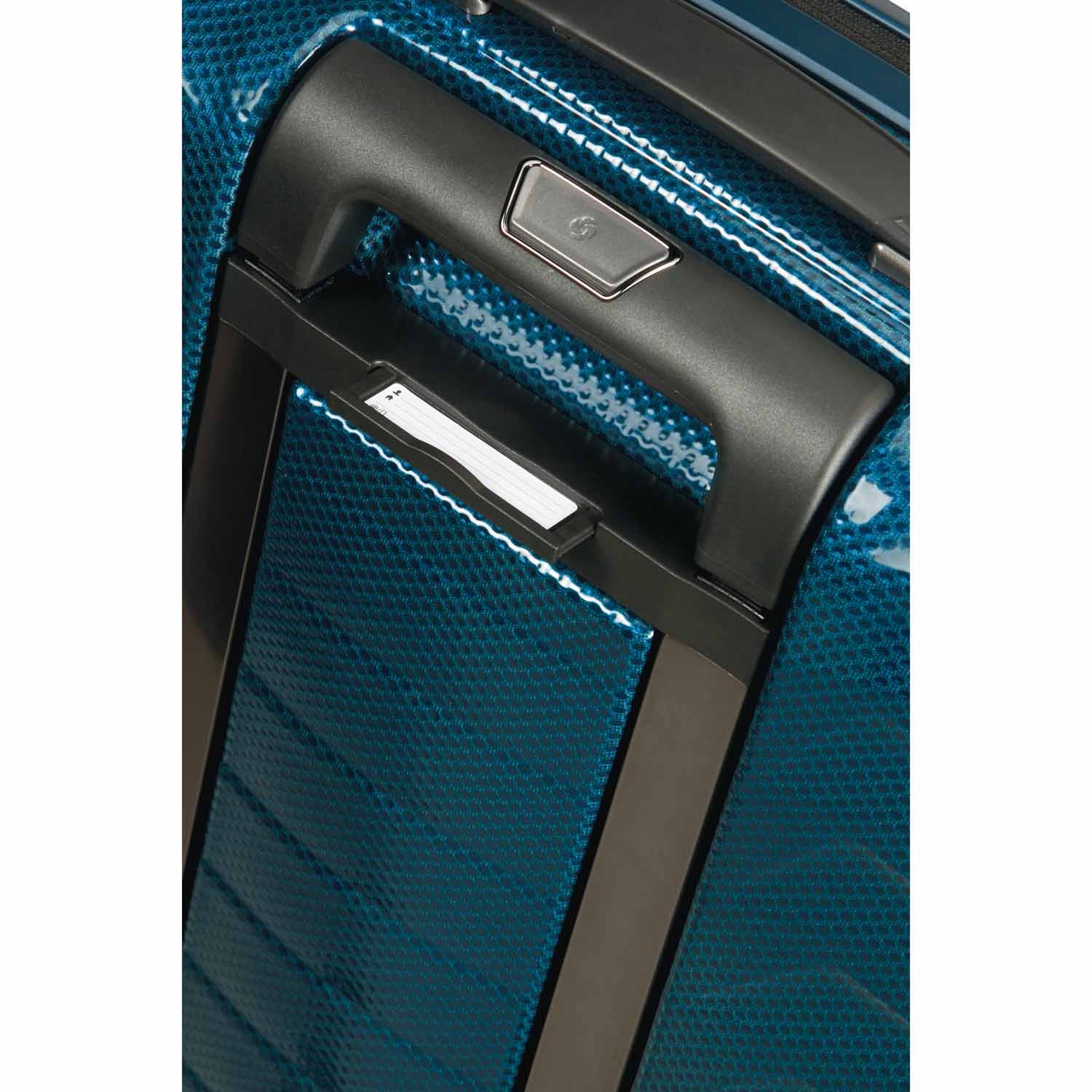 Samsonite Proxis Trolley mit 4 Rollen 69cm + GRATIS HOTELGUTSCHEIN Petrol Blue