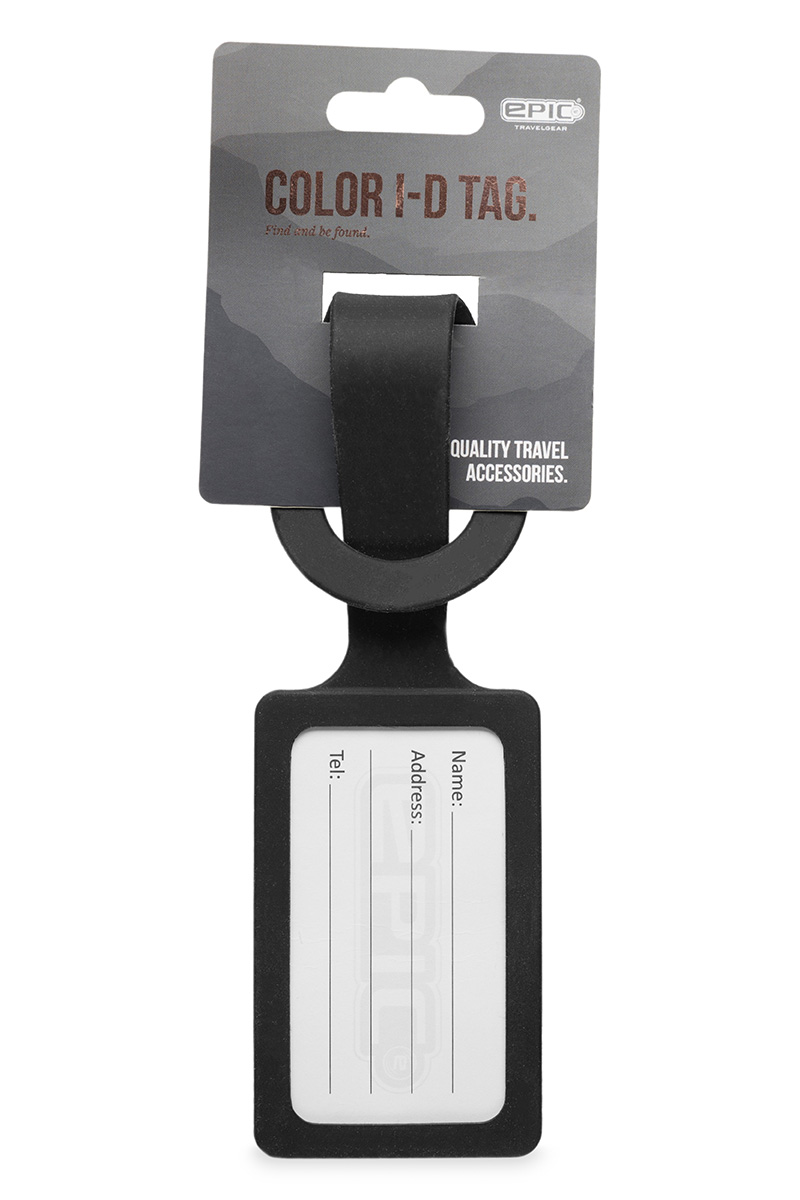 epic Travel Accessories 3.0 Color I.D. Tag Schwarz