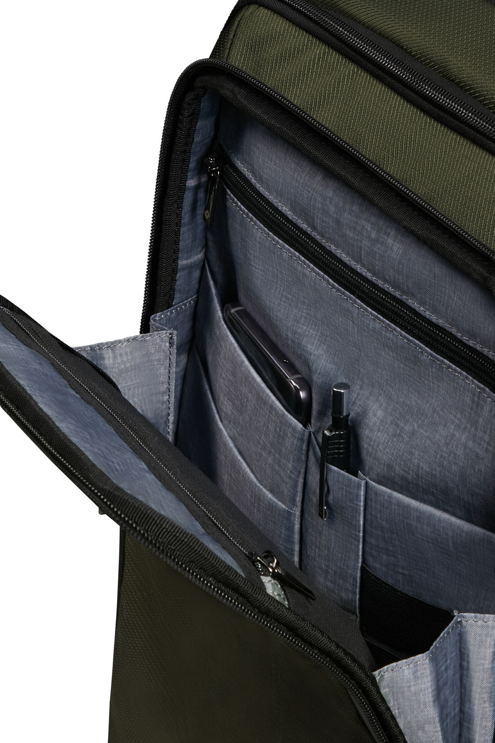 Samsonite XBR 2.0 Rucksack 15.6" + GRATIS HOTELGUTSCHEIN Foliage Green