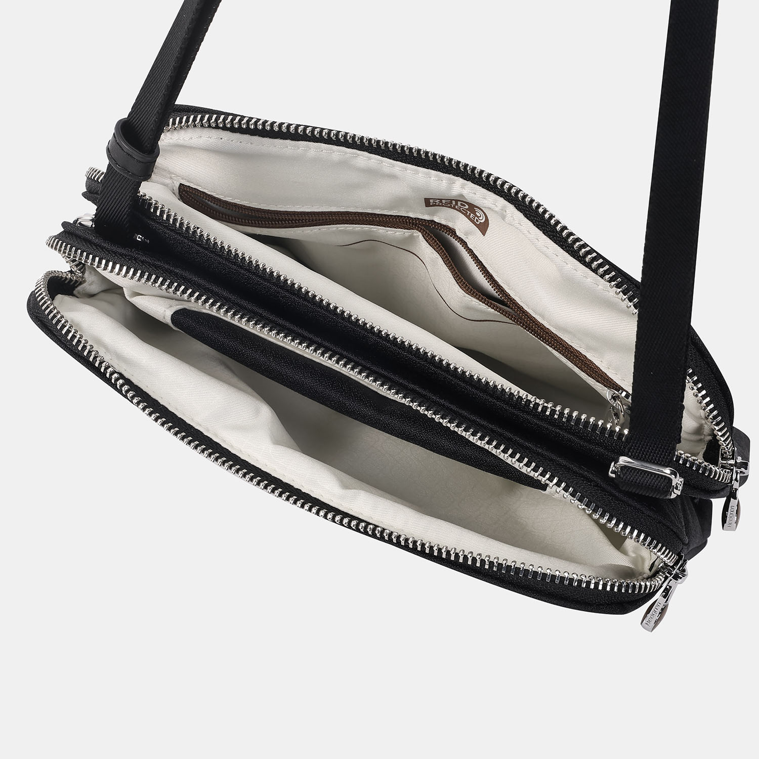 Hedgren Fika DOPPIO Doppelter Crossover + RFID Black Hedgren Fika DOPPIO Doppelter Crossover + RFID Black