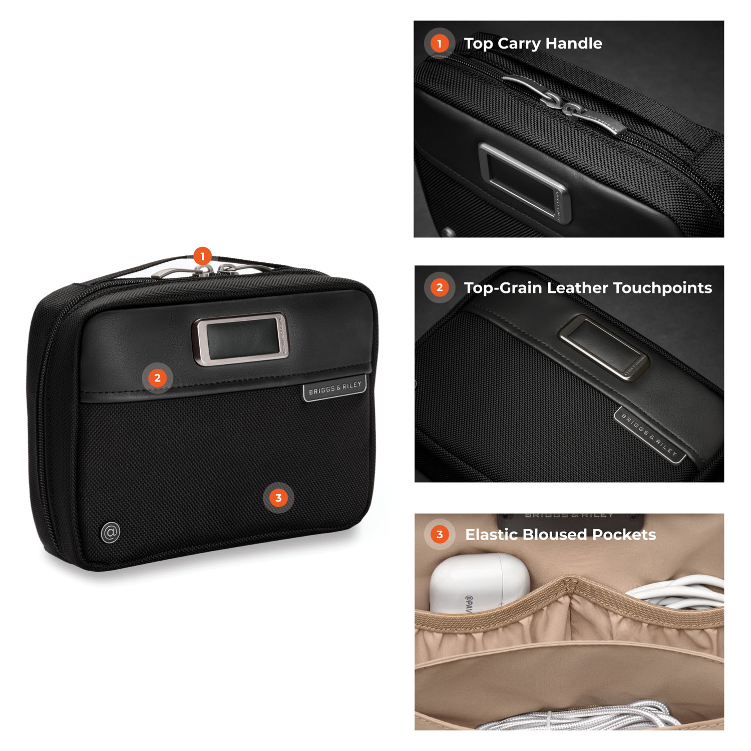 Briggs & Riley Business 2.0 Tech Kit Black